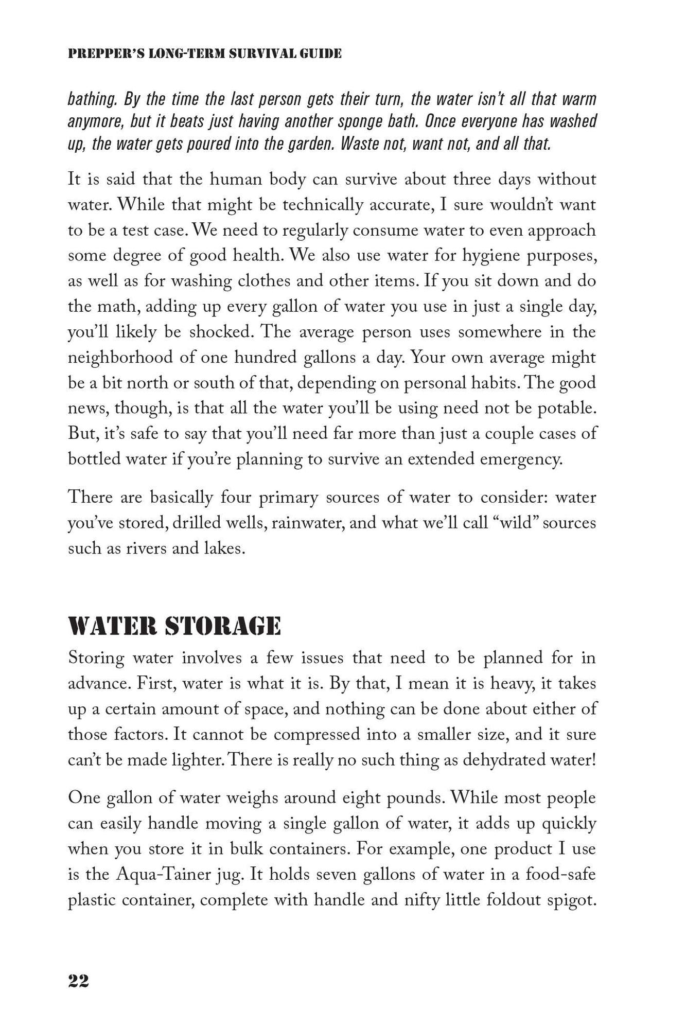 Prepper's Long-Term Survival Guide: Food, Shelter, Security, Off-the-Grid Power and More Life-Saving Strategies for Self-Sufficient Living