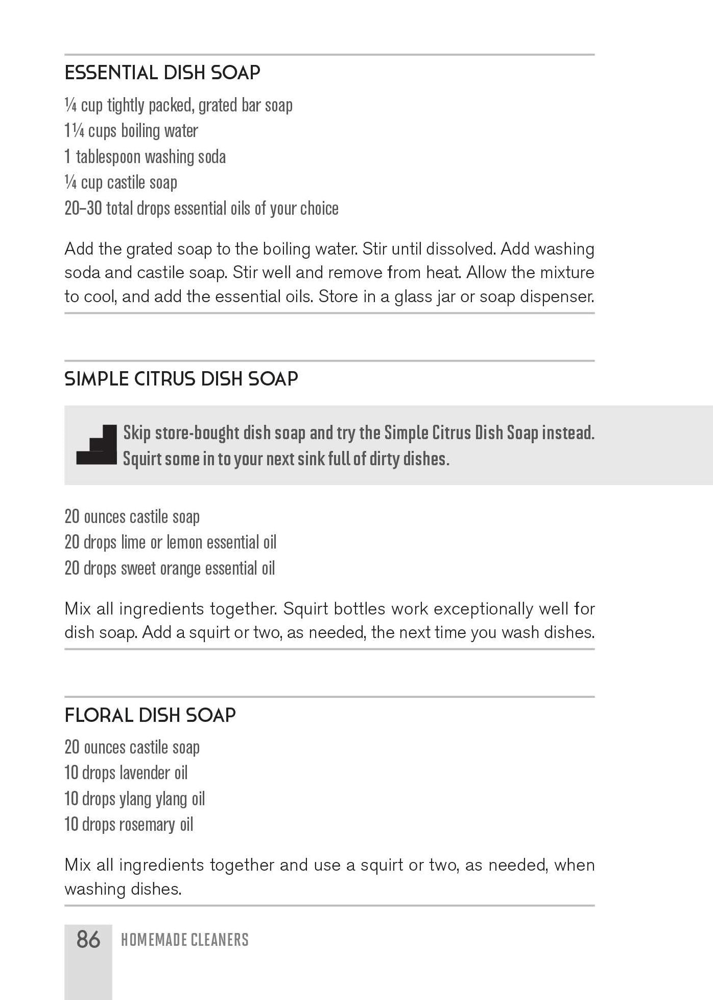 Homemade Cleaners: Quick-and-Easy, Toxin-Free Recipes to Replace Your Kitchen Cleaner, Bathroom Disinfectant, Laundry Detergent, Bleach, Bug Killer, Air Freshener, and more