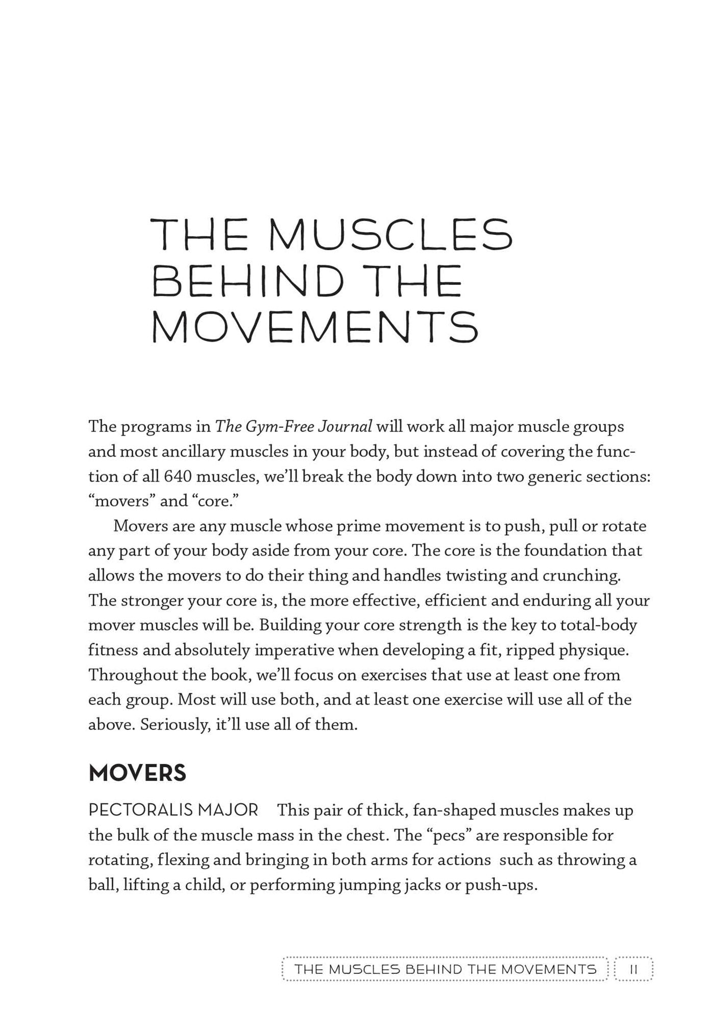 Gym-Free Journal: Bodyweight Workouts for Getting Ripped