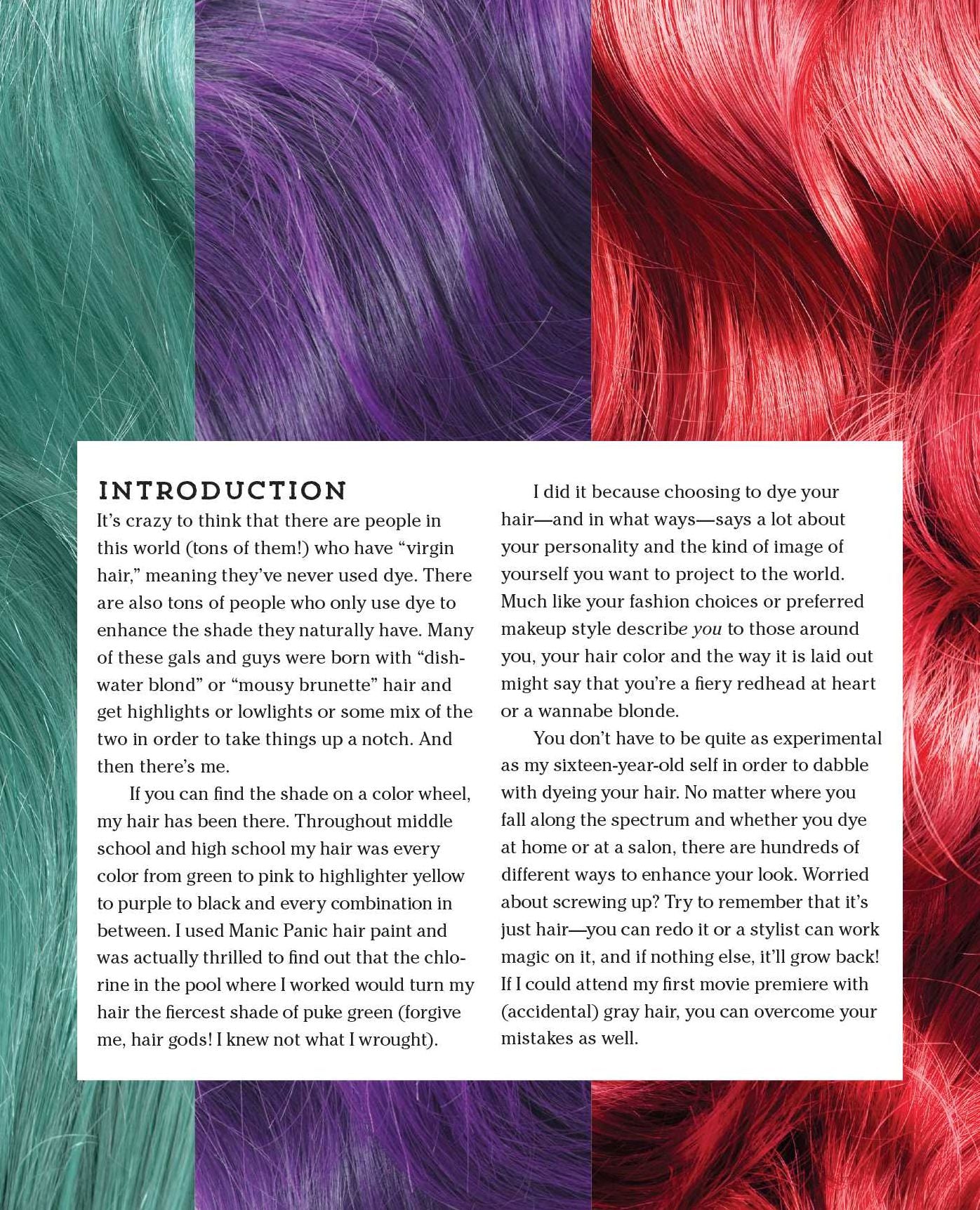 DIY Dye: Bright and Funky Temporary Hair Coloring You Do at Home