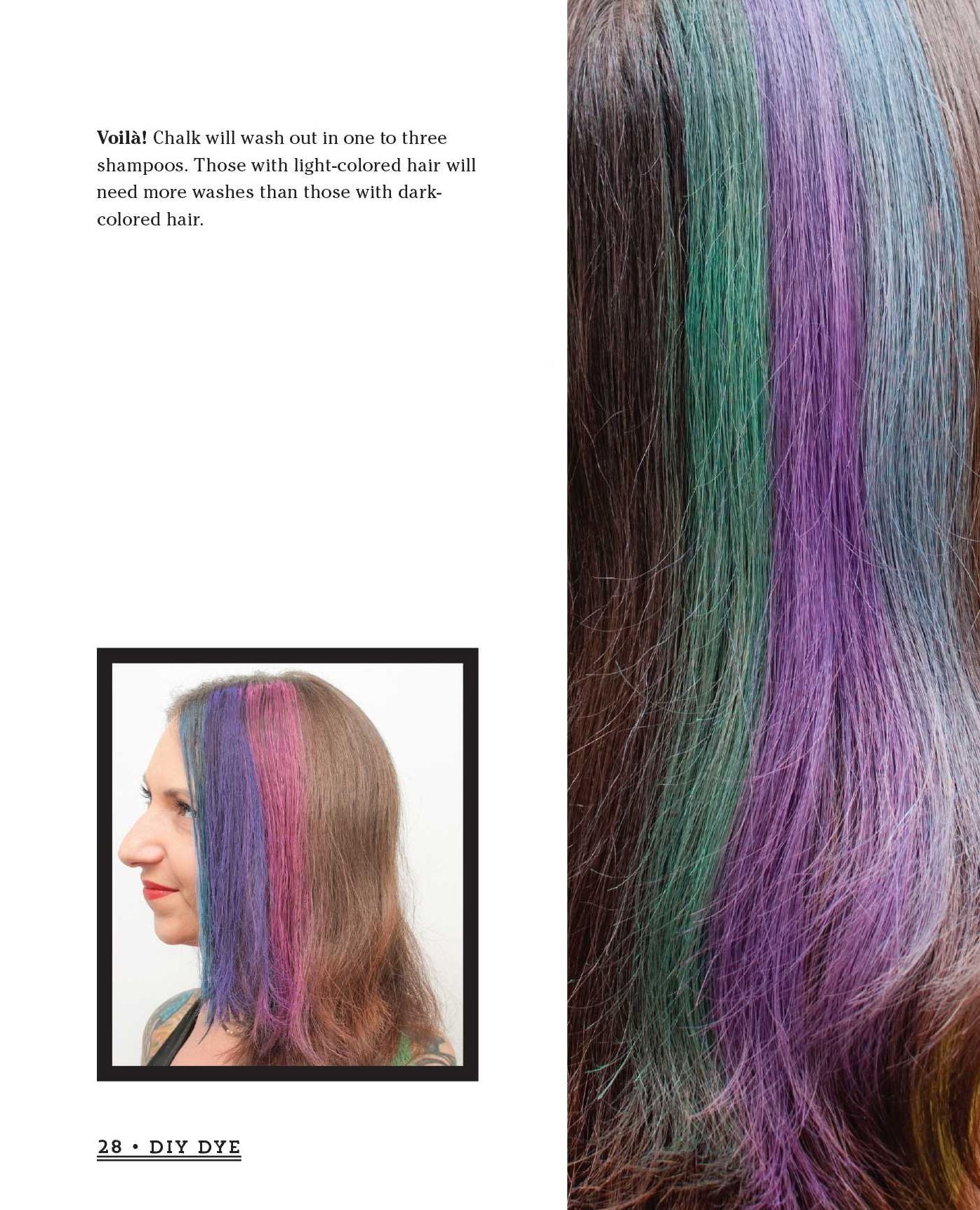 DIY Dye: Bright and Funky Temporary Hair Coloring You Do at Home