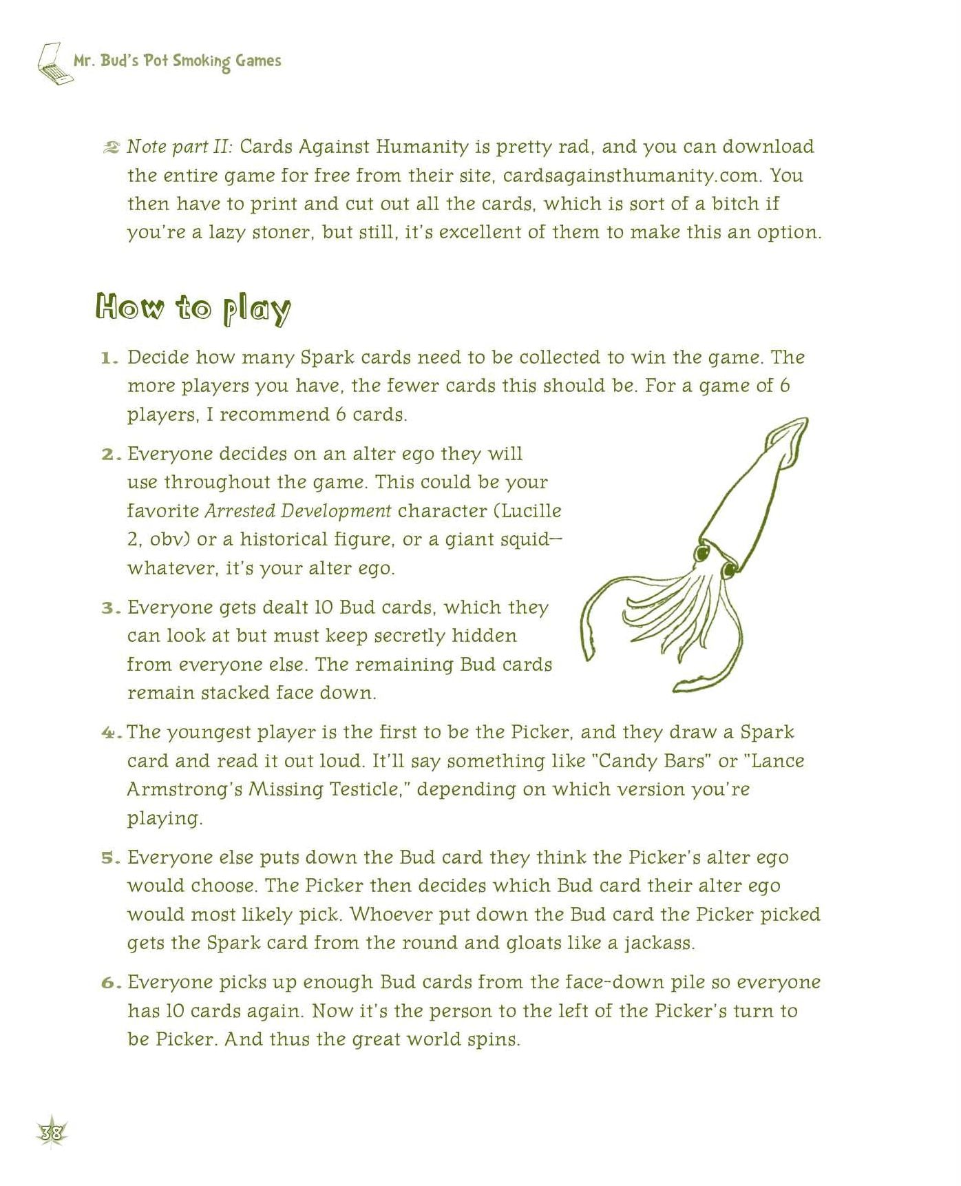 Mr. Bud's Pot Smoking Games: 25 Fun Ways to Get Baked with Your Friends