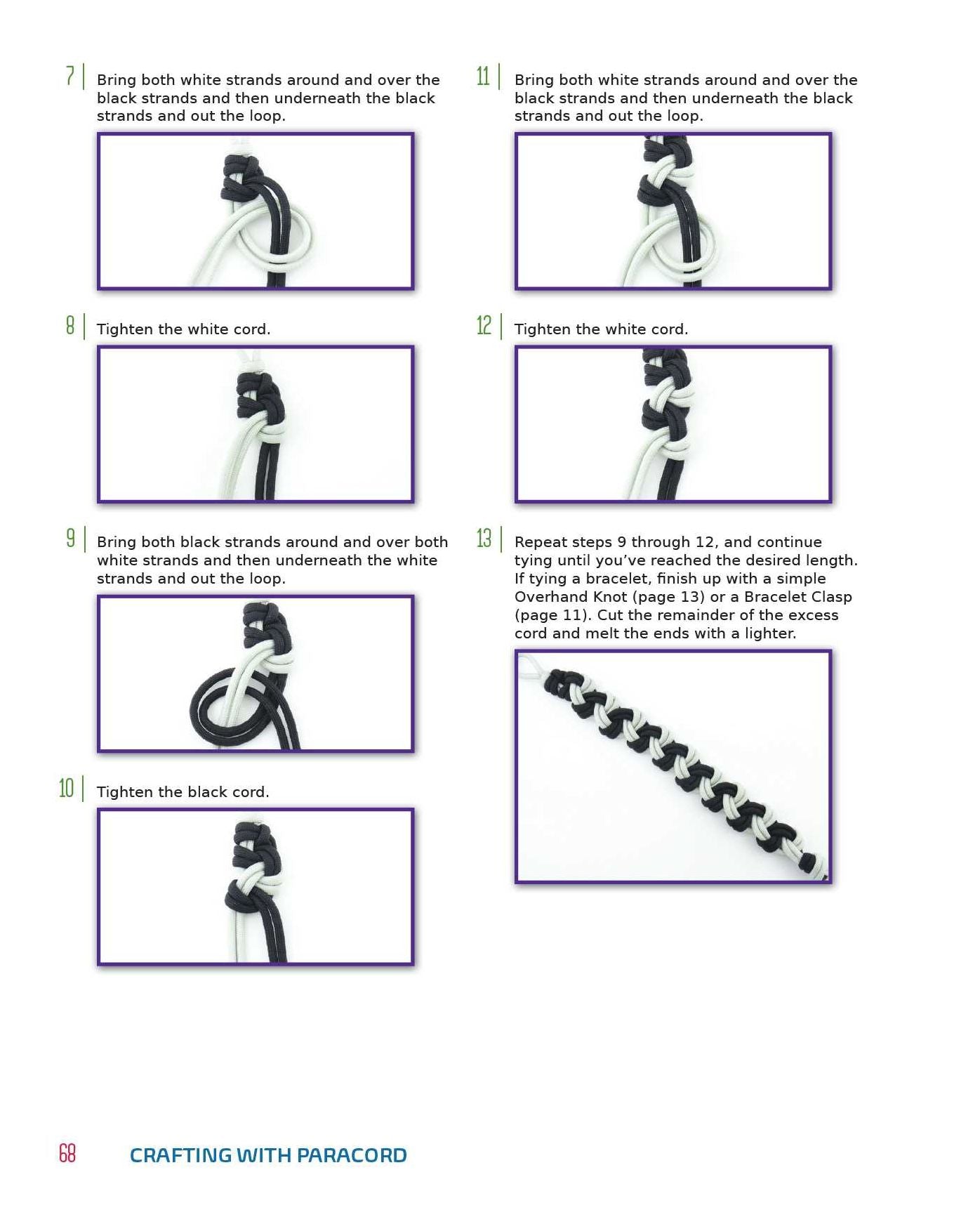 Crafting with Paracord: 50 Fun and Creative Projects Using the World's Strongest Cord