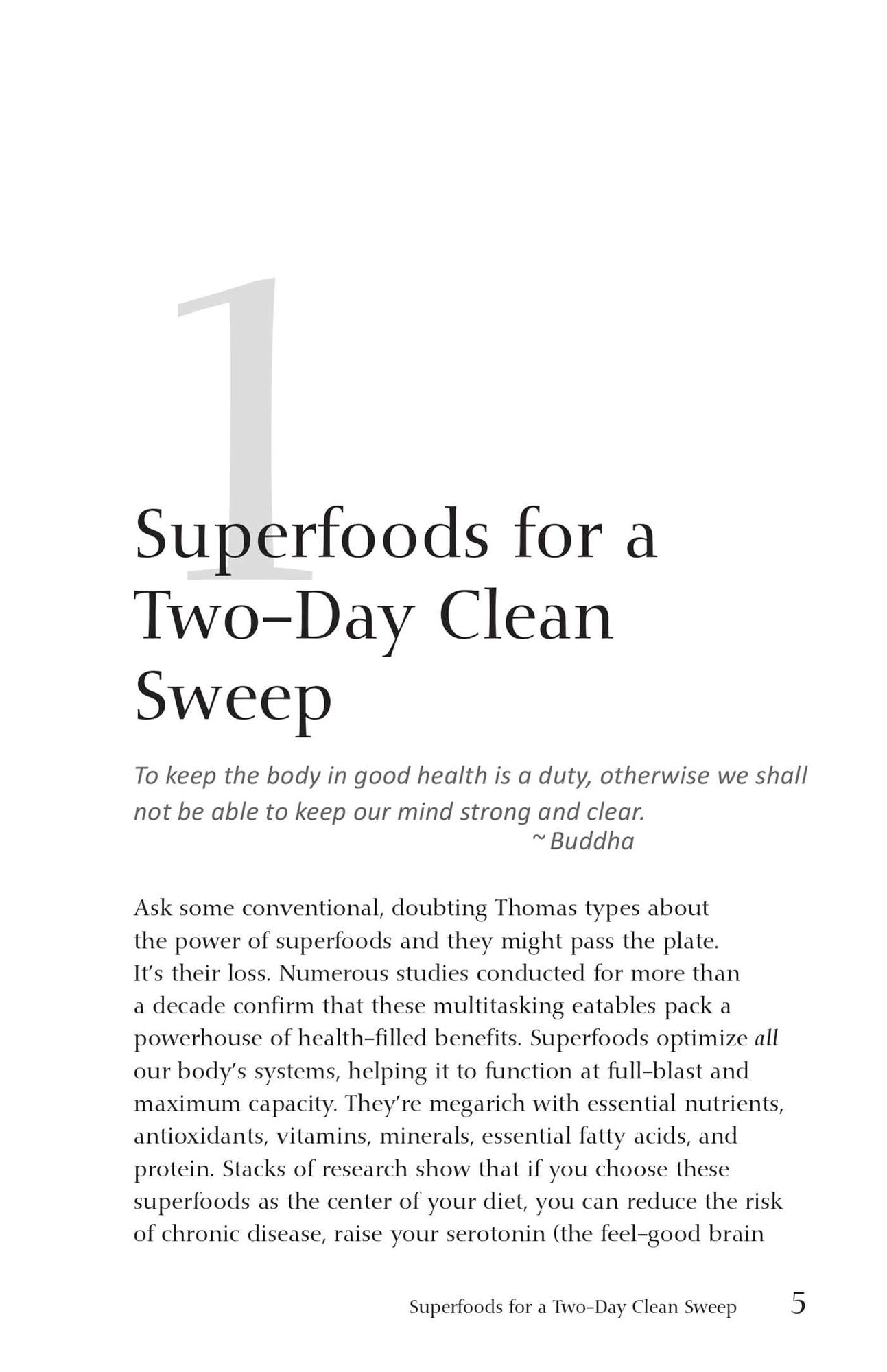 The 2-Day Superfood Cleanse: A Weekly Detox Program to Boost Energy, Lose Weight and Maintain Optimal Health