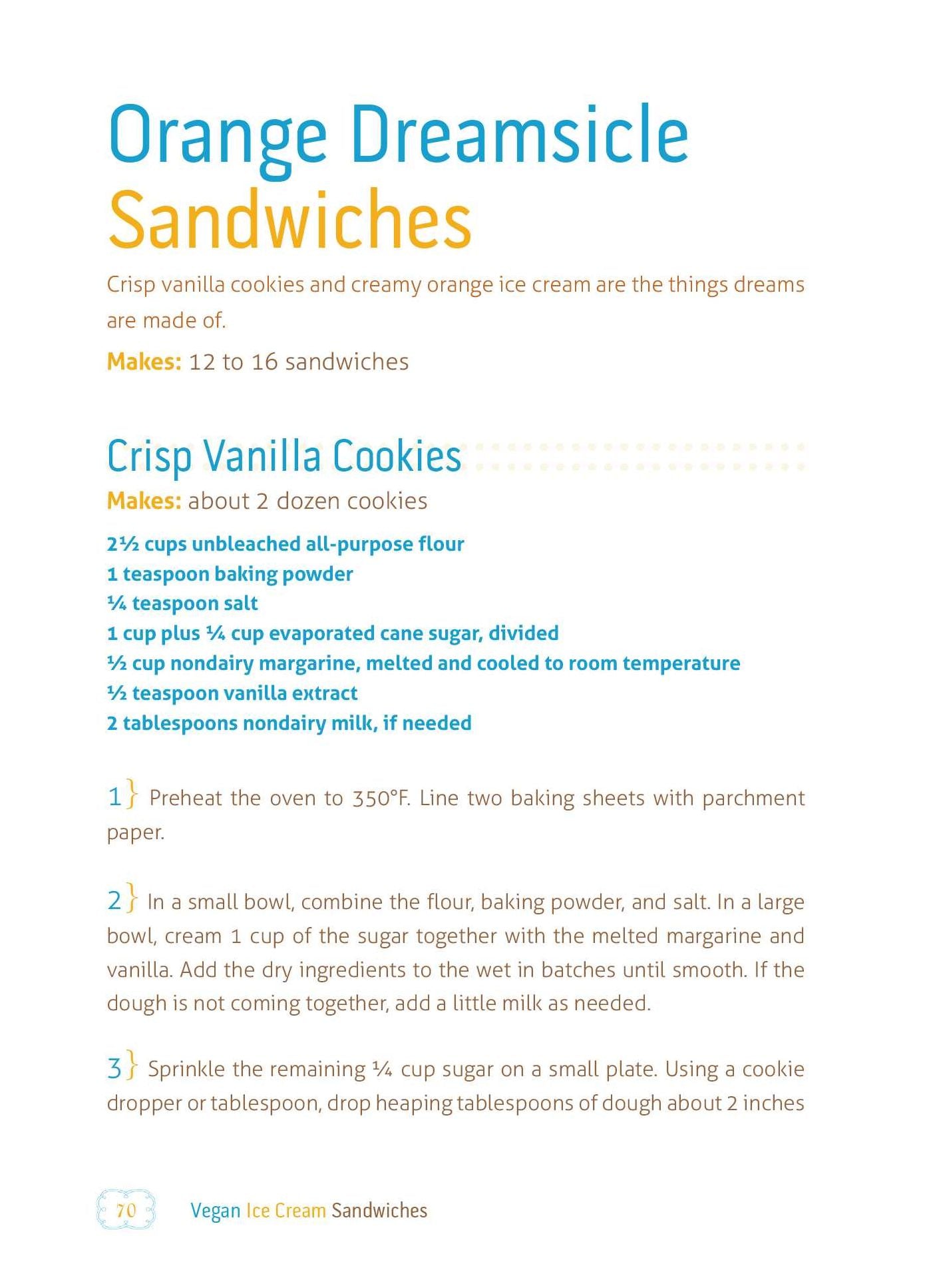 Vegan Ice Cream Sandwiches: Cool Recipes for Delicious Dairy-Free Ice Creams and Cookies