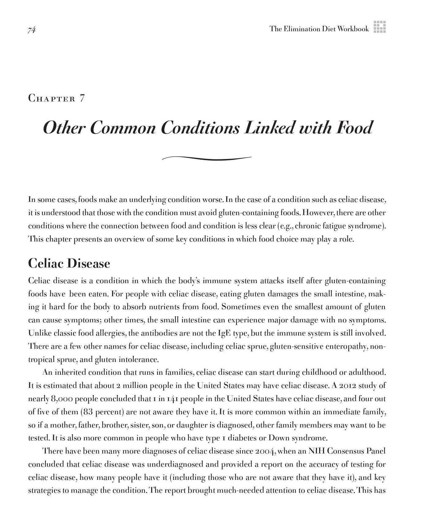 The Elimination Diet Workbook: A Personal Approach to Determining Your Food Allergies