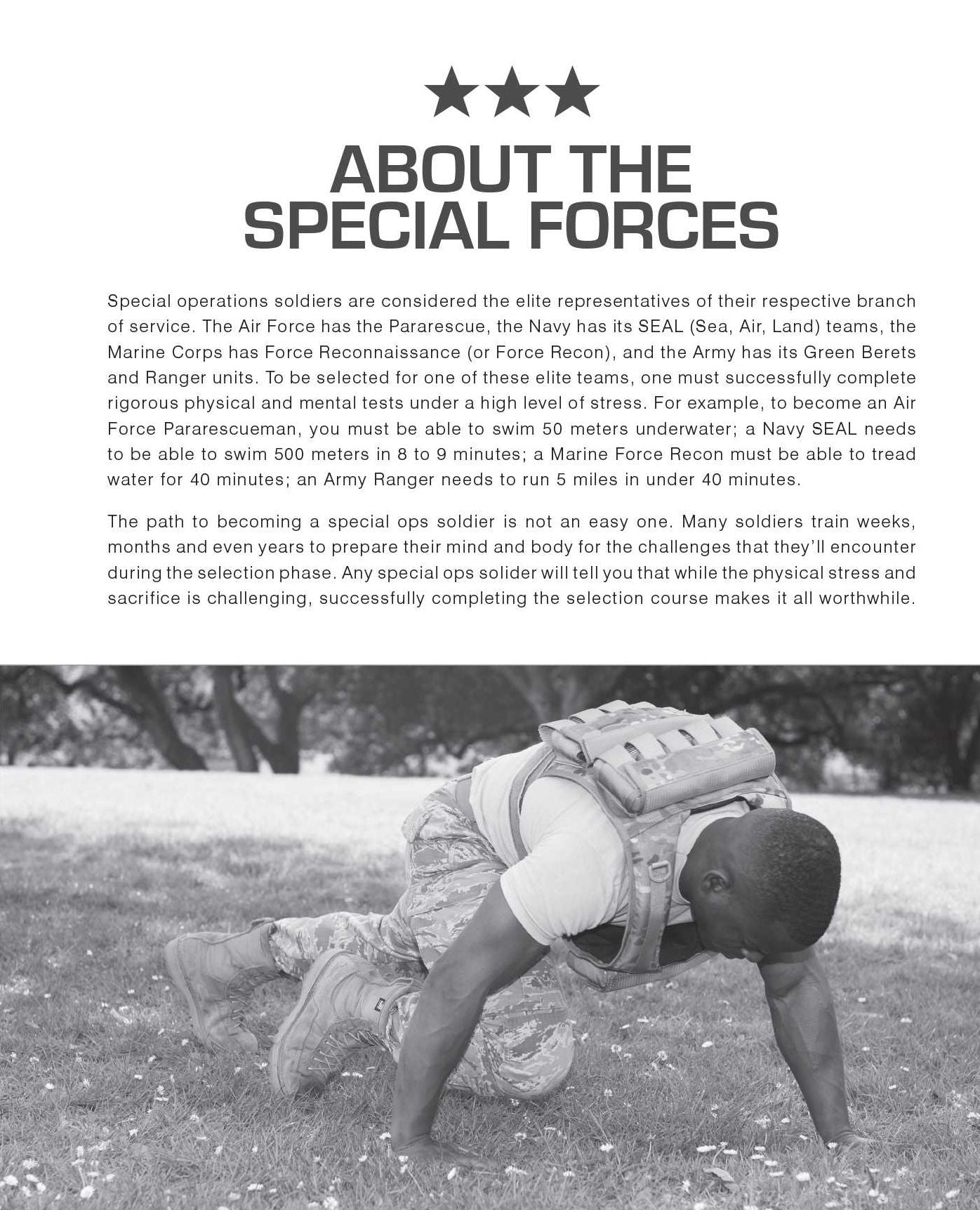 Special Forces Fitness Training: Gym-Free Workouts to Build Muscle and Get in Elite Shape