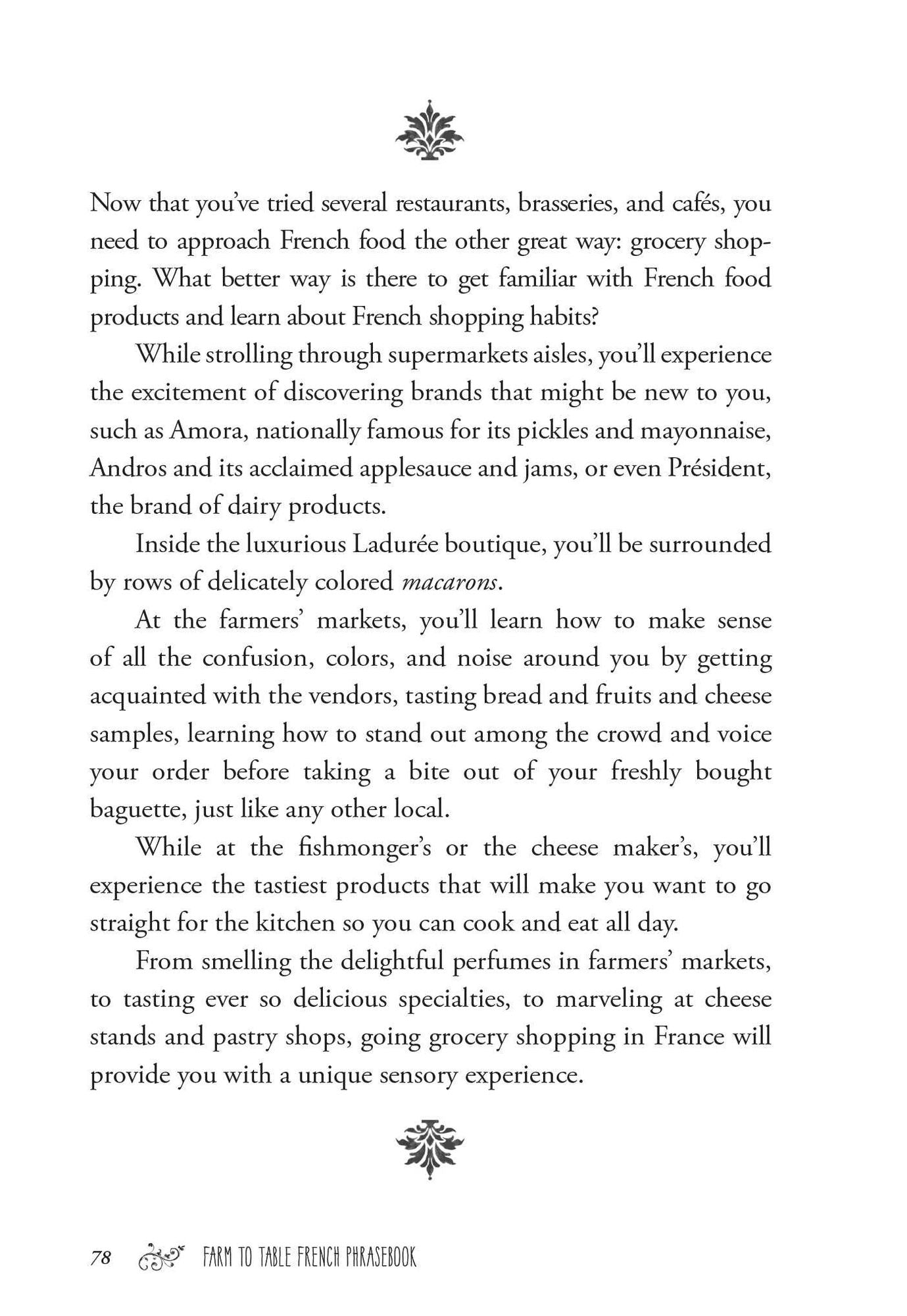The Farm to Table French Phrasebook: Master the Culture, Language and Savoir Faire of French Cuisine