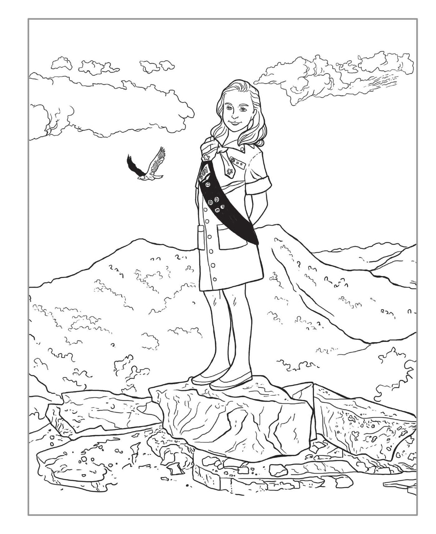 Hillary: The Coloring Book