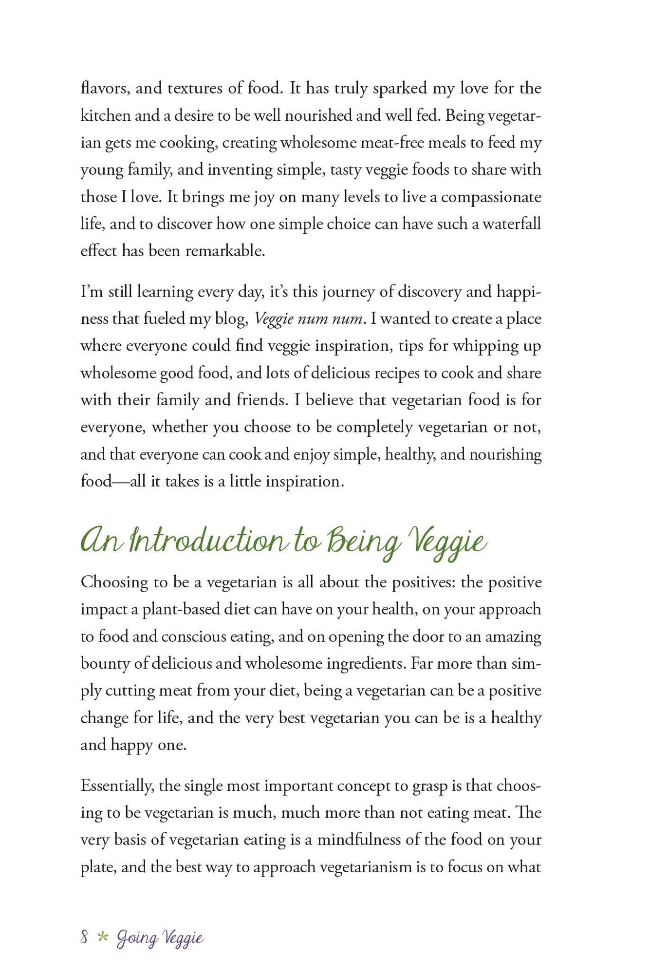 Going Veggie: The Simple 30-Day Guide to Becoming a Healthy Vegetarian