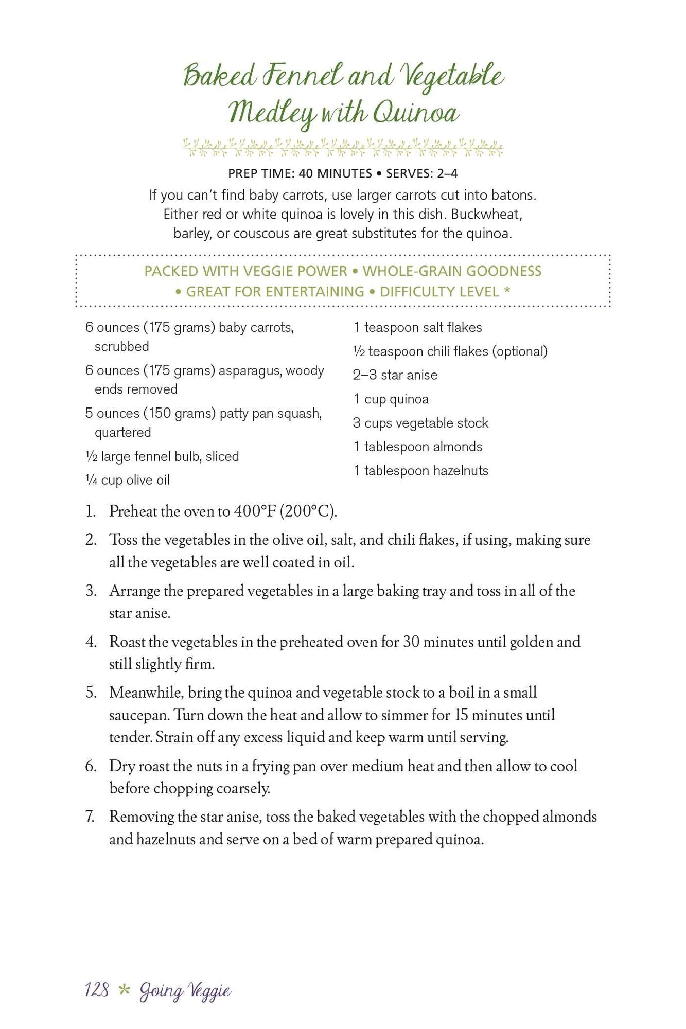 Going Veggie: The Simple 30-Day Guide to Becoming a Healthy Vegetarian