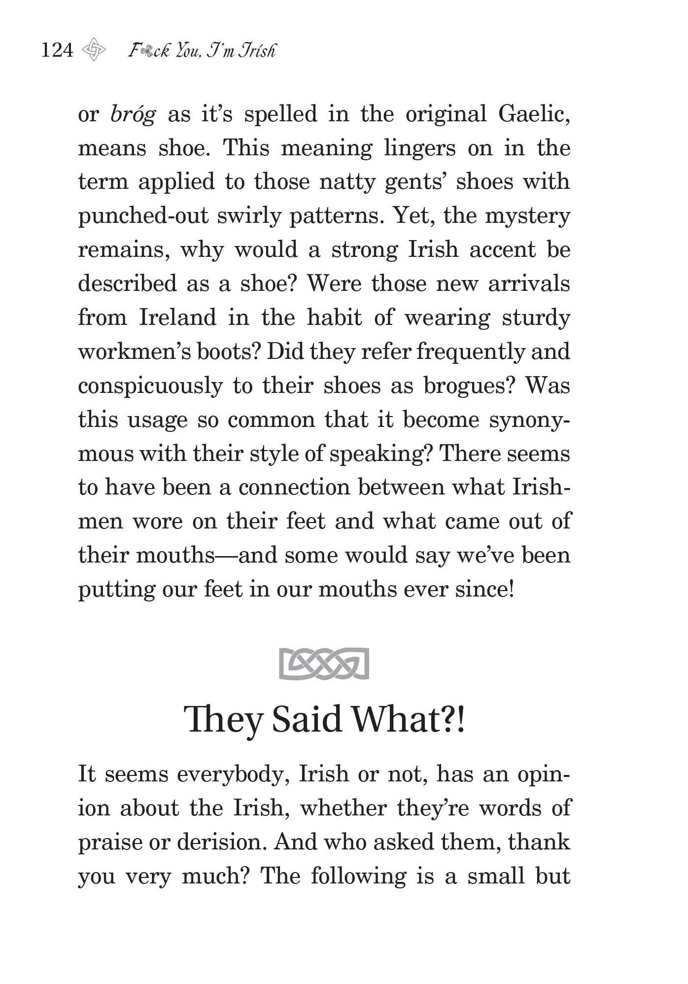 F*ck You, I'm Irish: Why We Irish Are Awesome