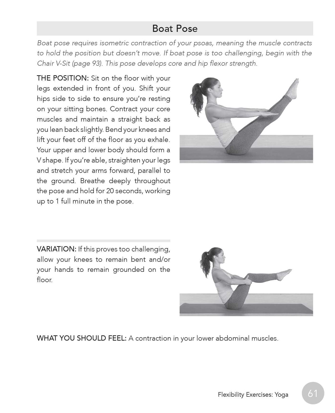 Psoas Strength and Flexibility: Core Workouts to Increase Mobility, Reduce Injuries and End Back Pain
