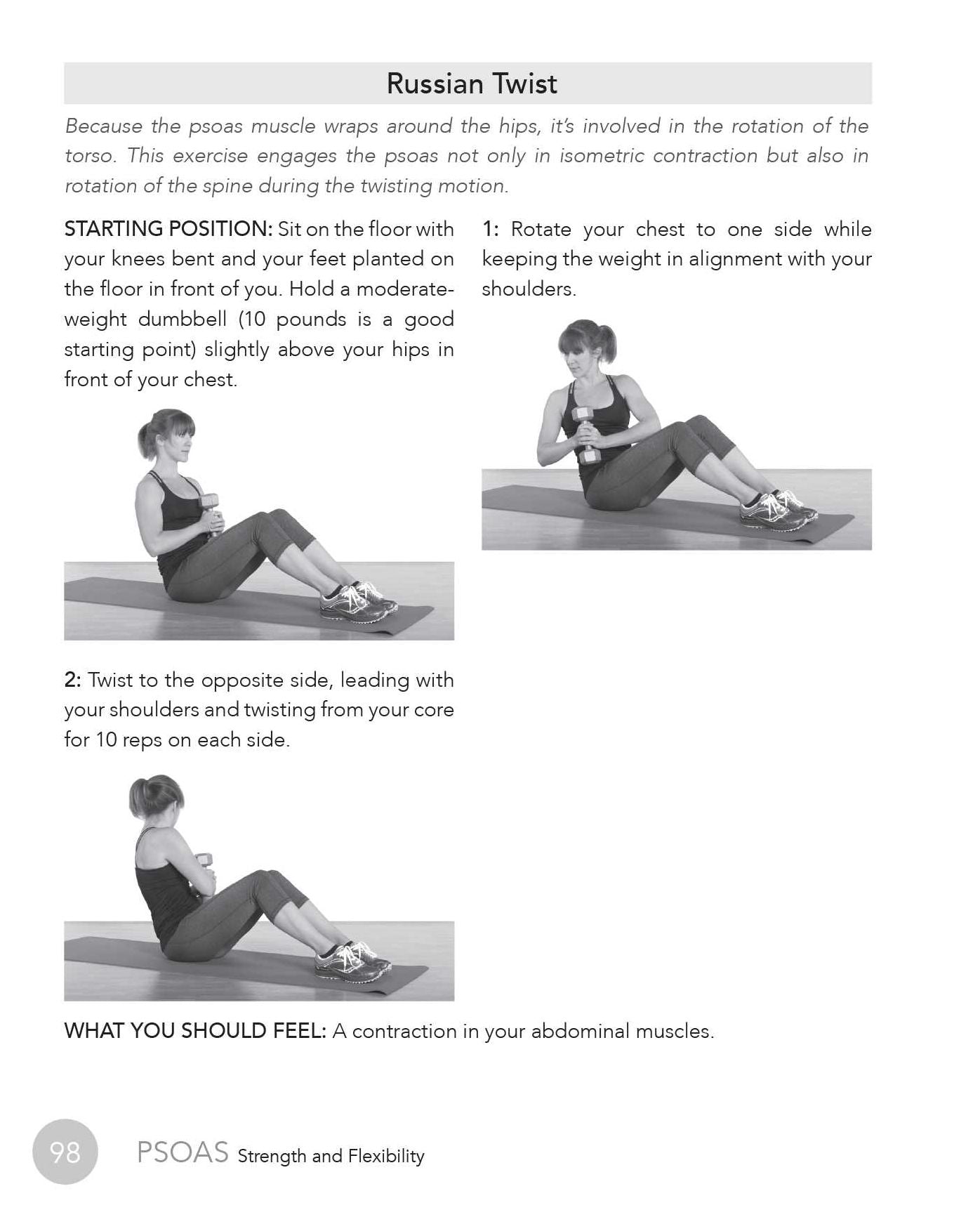 Psoas Strength and Flexibility: Core Workouts to Increase Mobility, Reduce Injuries and End Back Pain