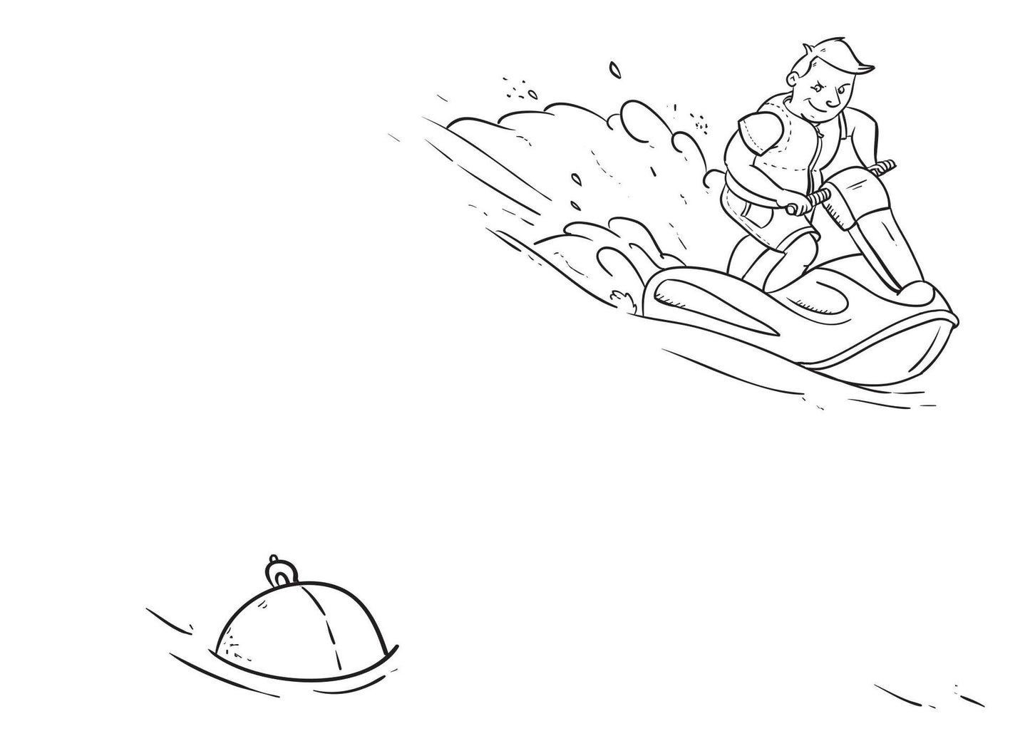 My Trip to the Beach: Doodle Postcards