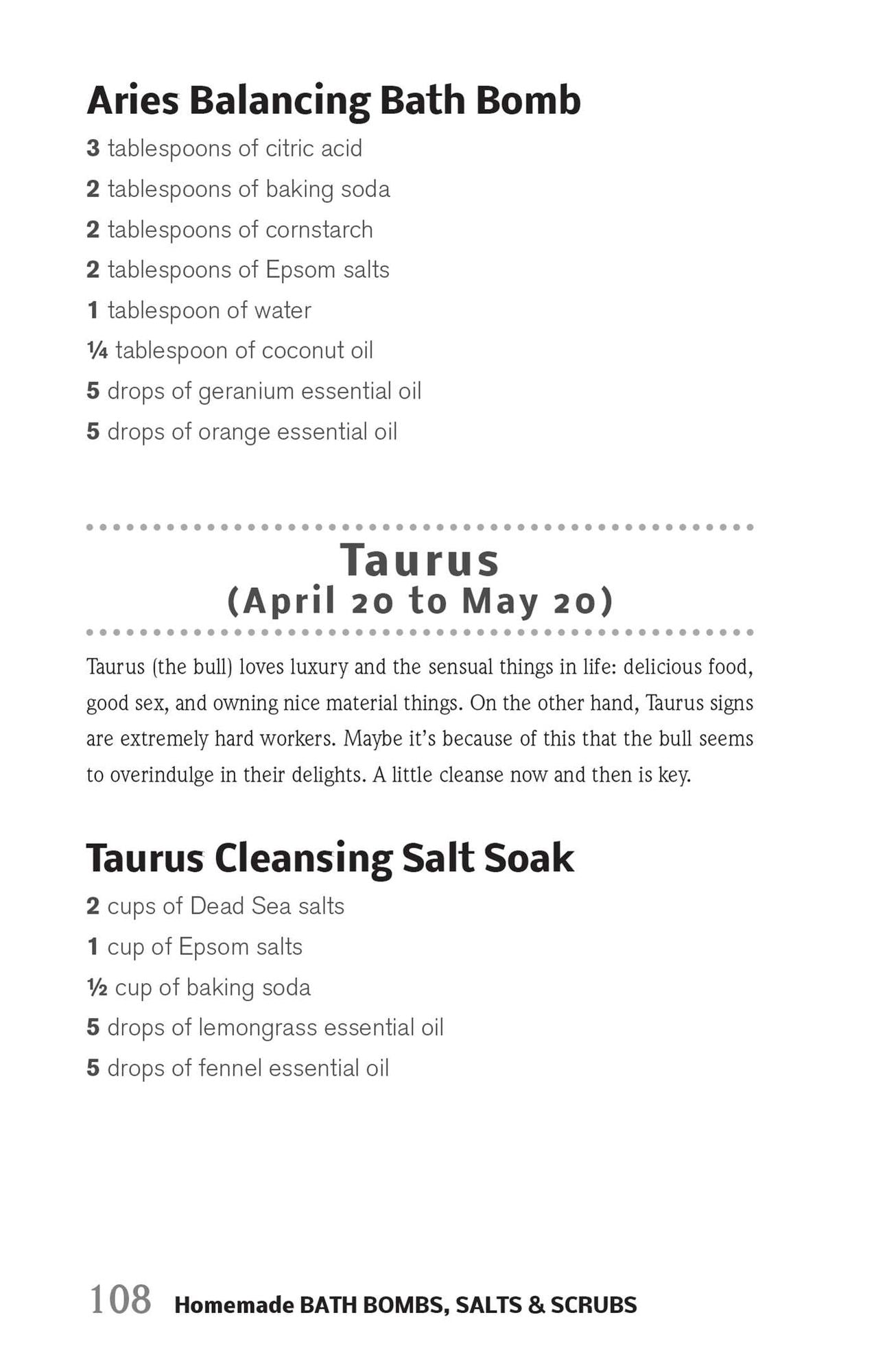 Homemade Bath Bombs, Salts and Scrubs: 300 Natural Recipes for Luxurious Soaks