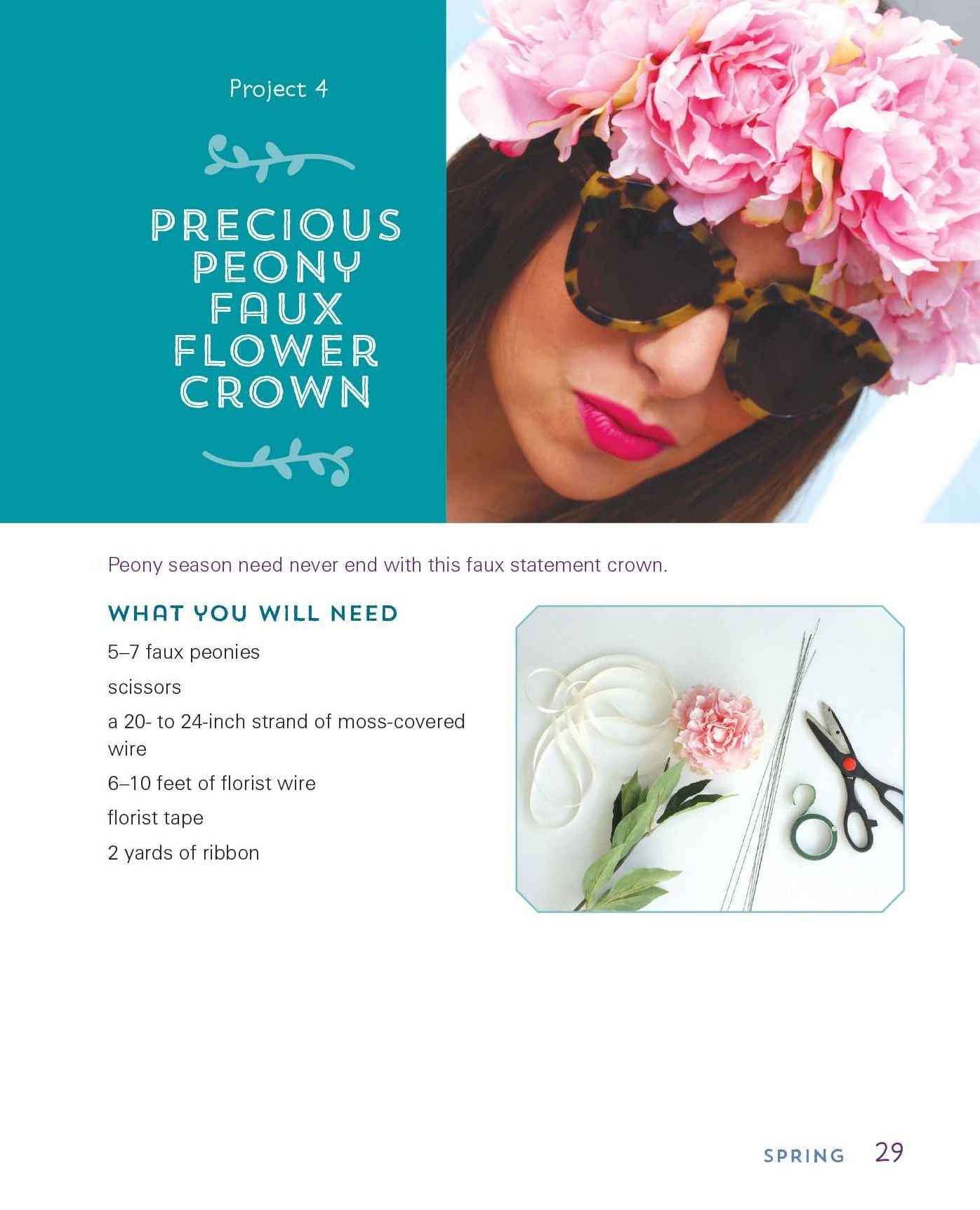Flower Crowns: 30 Enchanting DIY Floral Creations