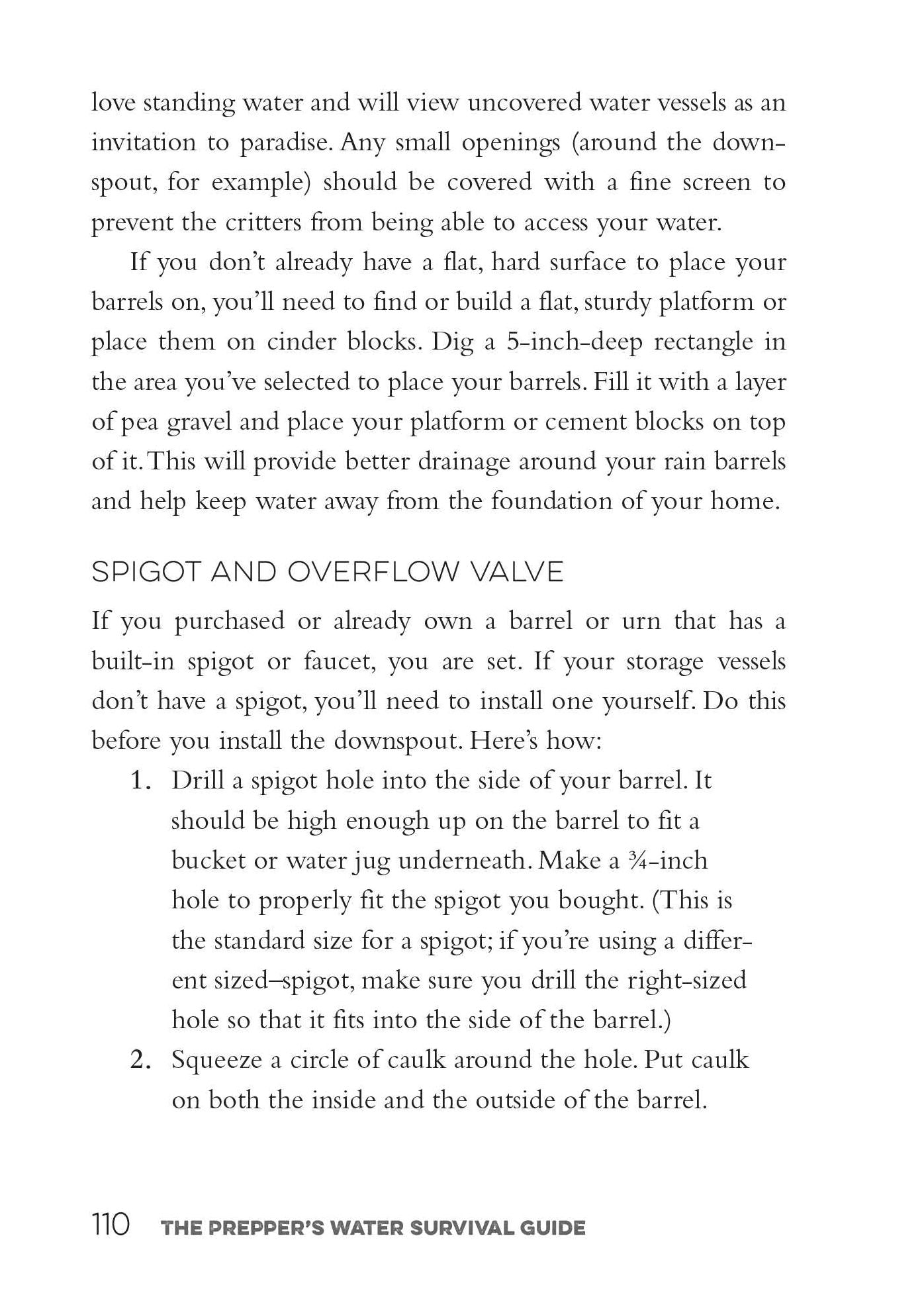 The Prepper's Water Survival Guide: Harvest, Treat, and Store Your Most Vital Resource