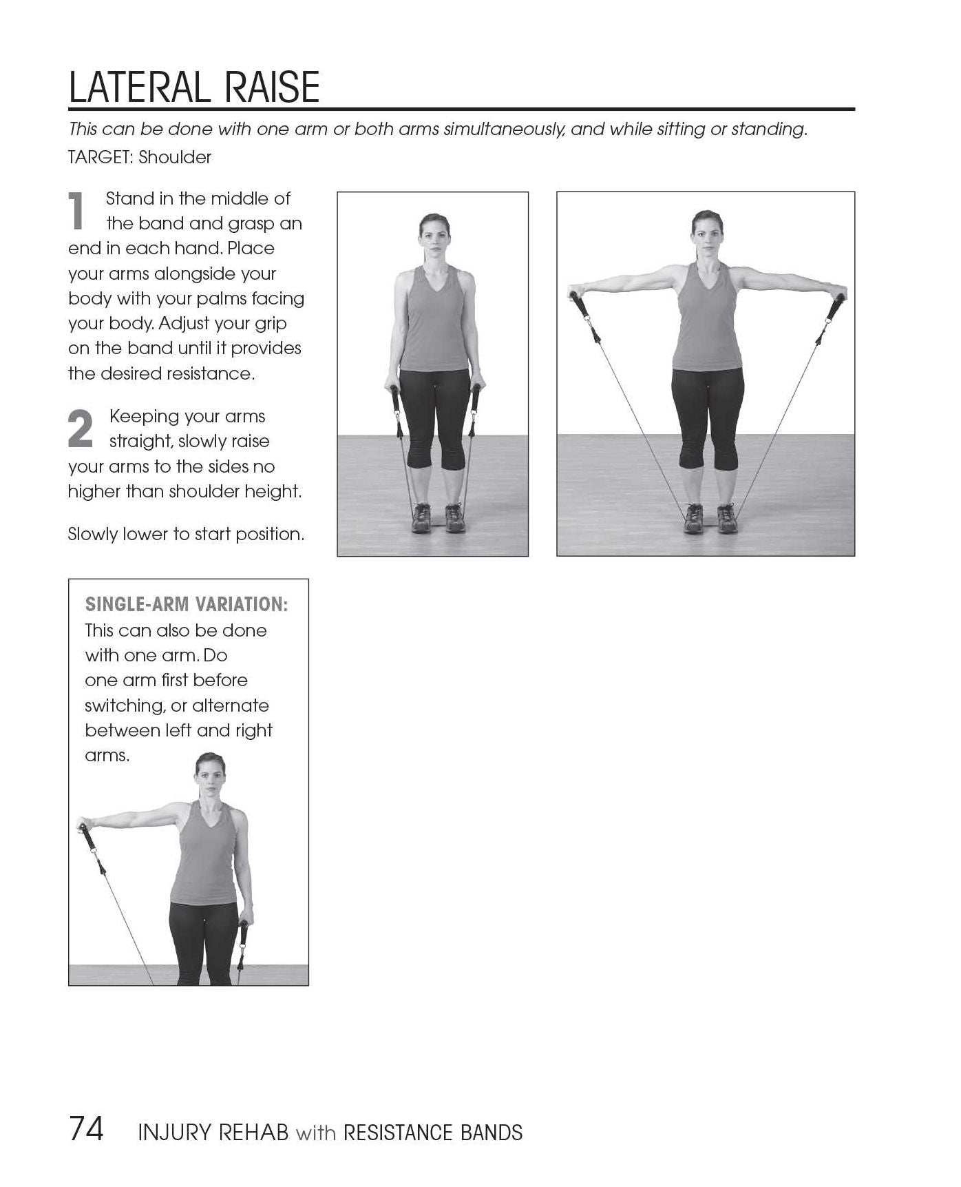 Injury Rehab with Resistance Bands: Complete Anatomy and Rehabilitation Programs for Back, Neck, Shoulders, Elbows, Hips, Knees, Ankles and More