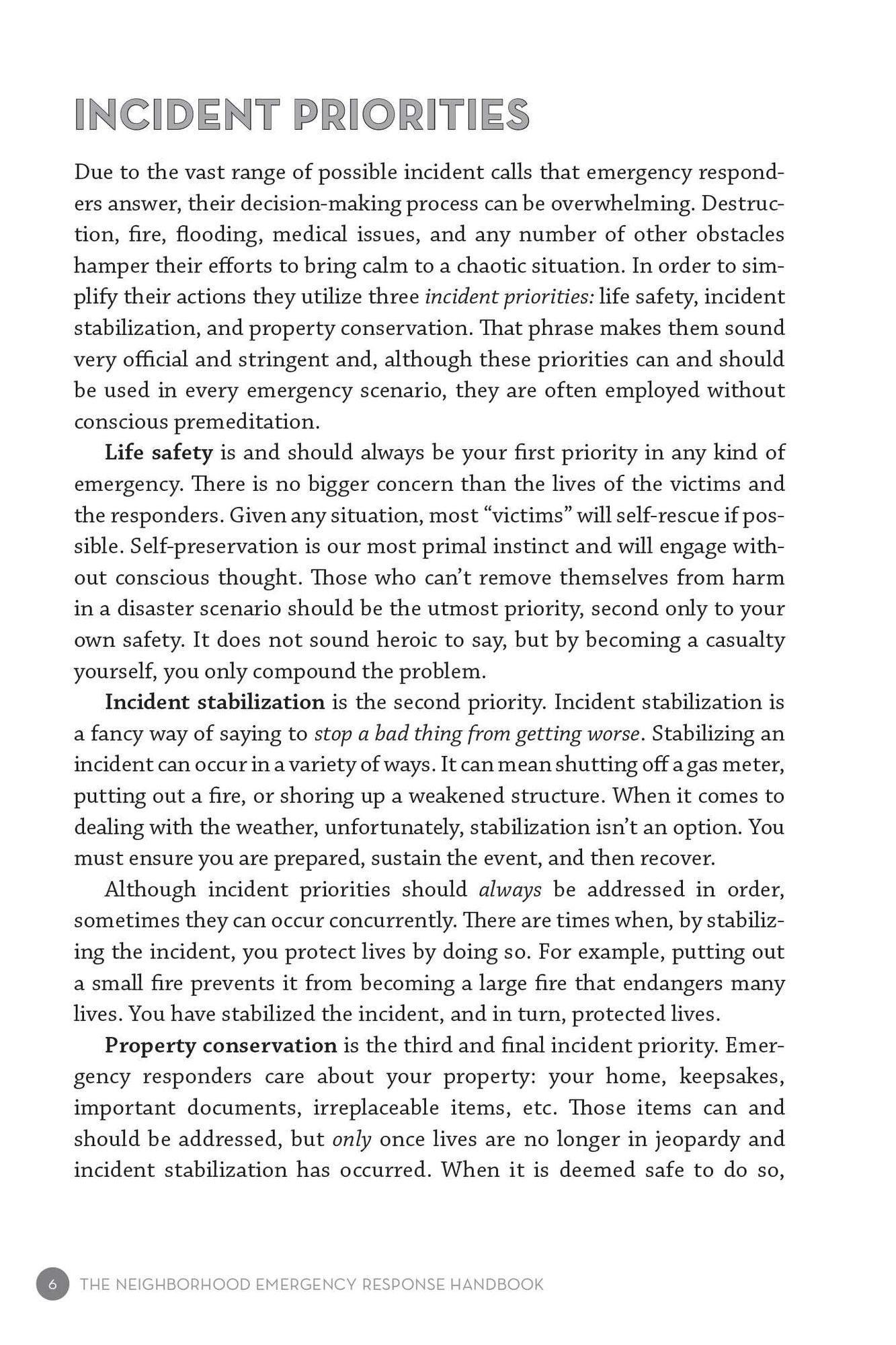 The Neighborhood Emergency Response Handbook: Your Life-Saving Plan for Personal and Community Preparedness