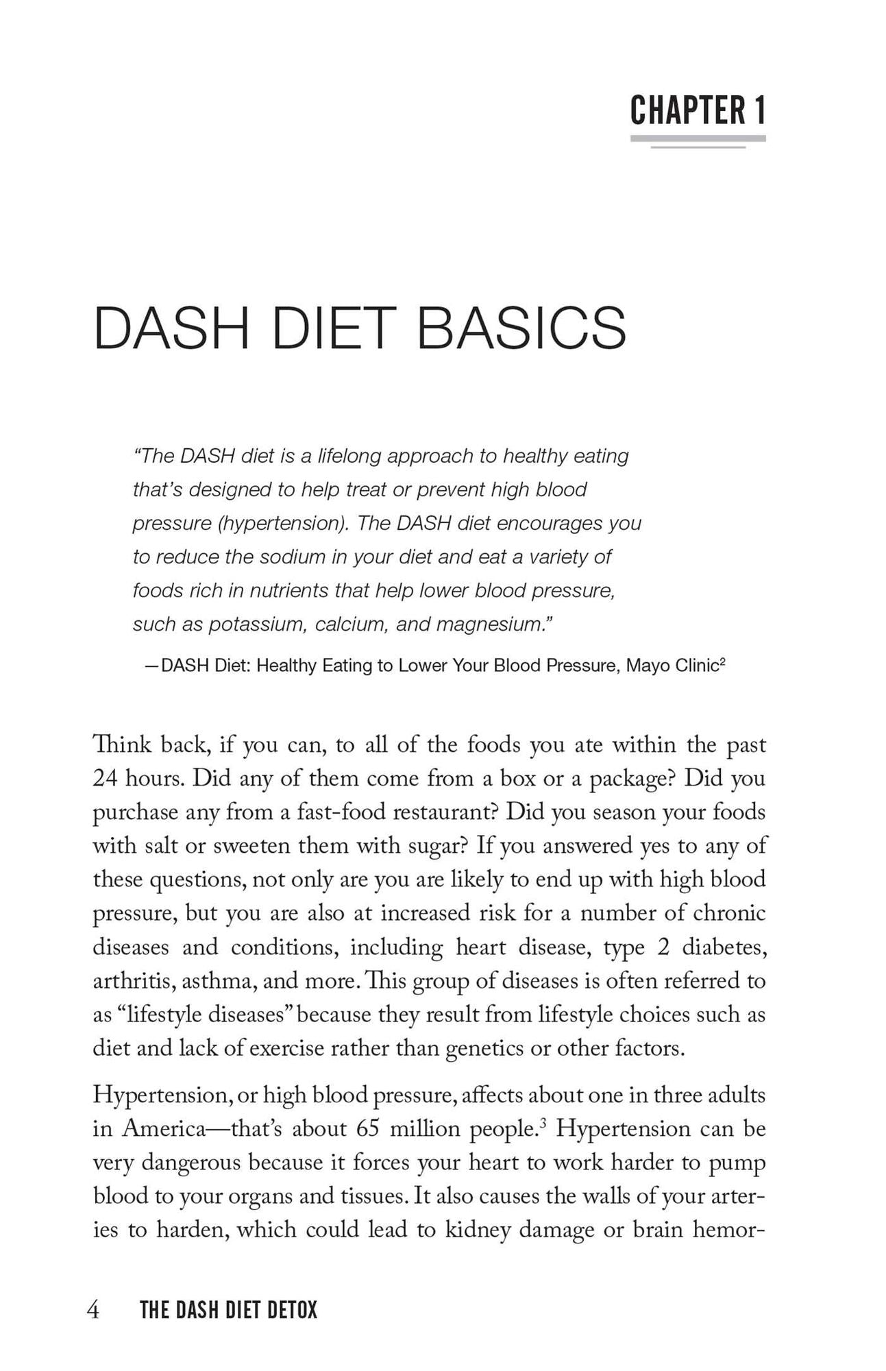 DASH Diet Detox: 14-day Quick-Start Plan to Lower Blood Pressure and Lose Weight the Healthy Way
