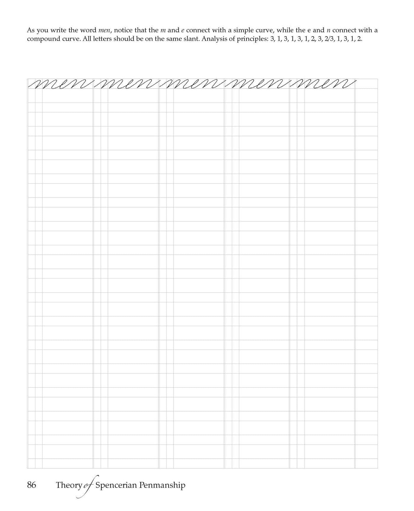 Spencerian Handwriting: The Complete Collection of Theory and Practical Workbooks for Perfect Cursive and Hand Lettering
