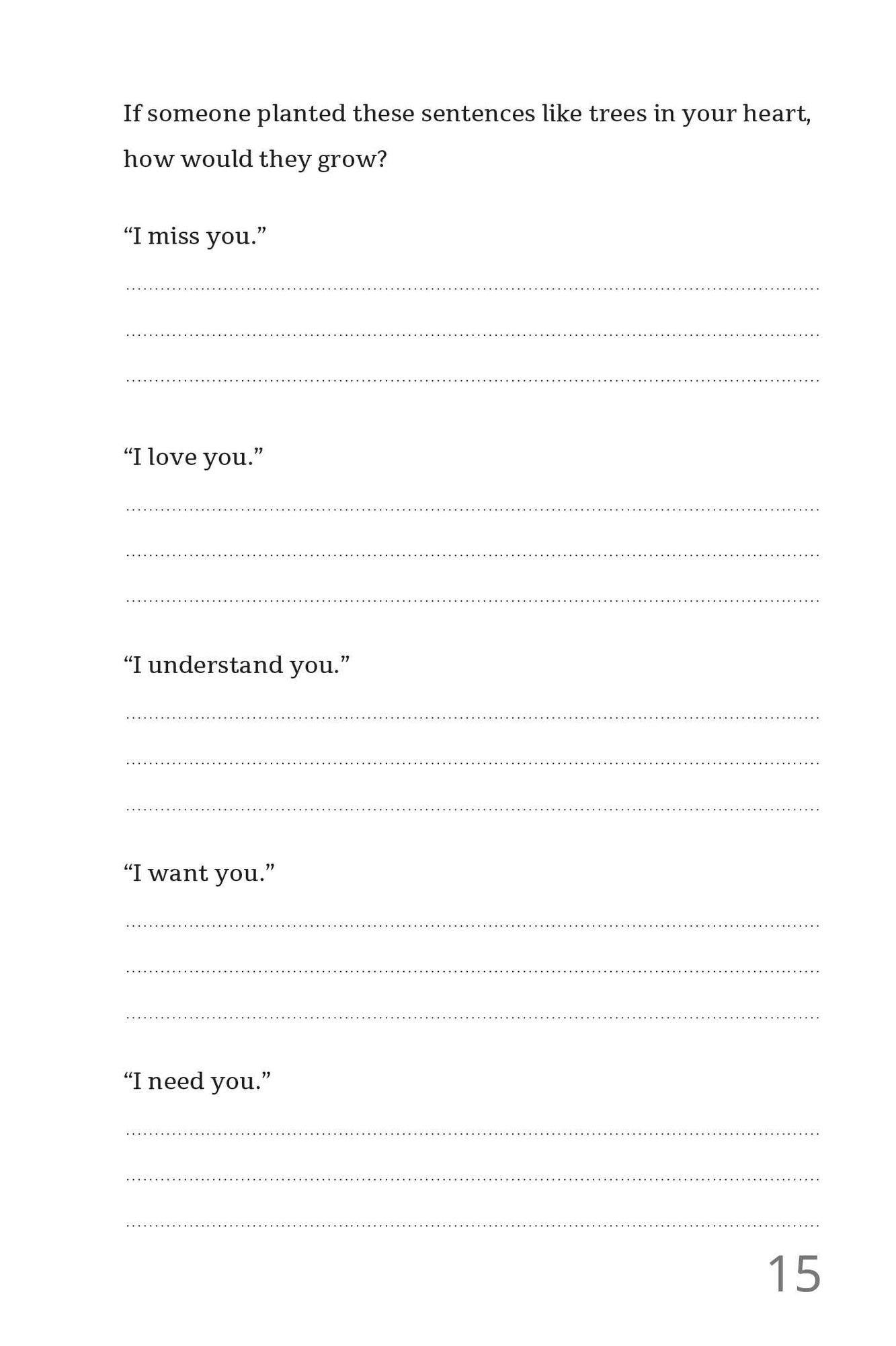 I Am Incomplete Without You: An Interactive Poetry Journal from the Author of I Wrote This For You