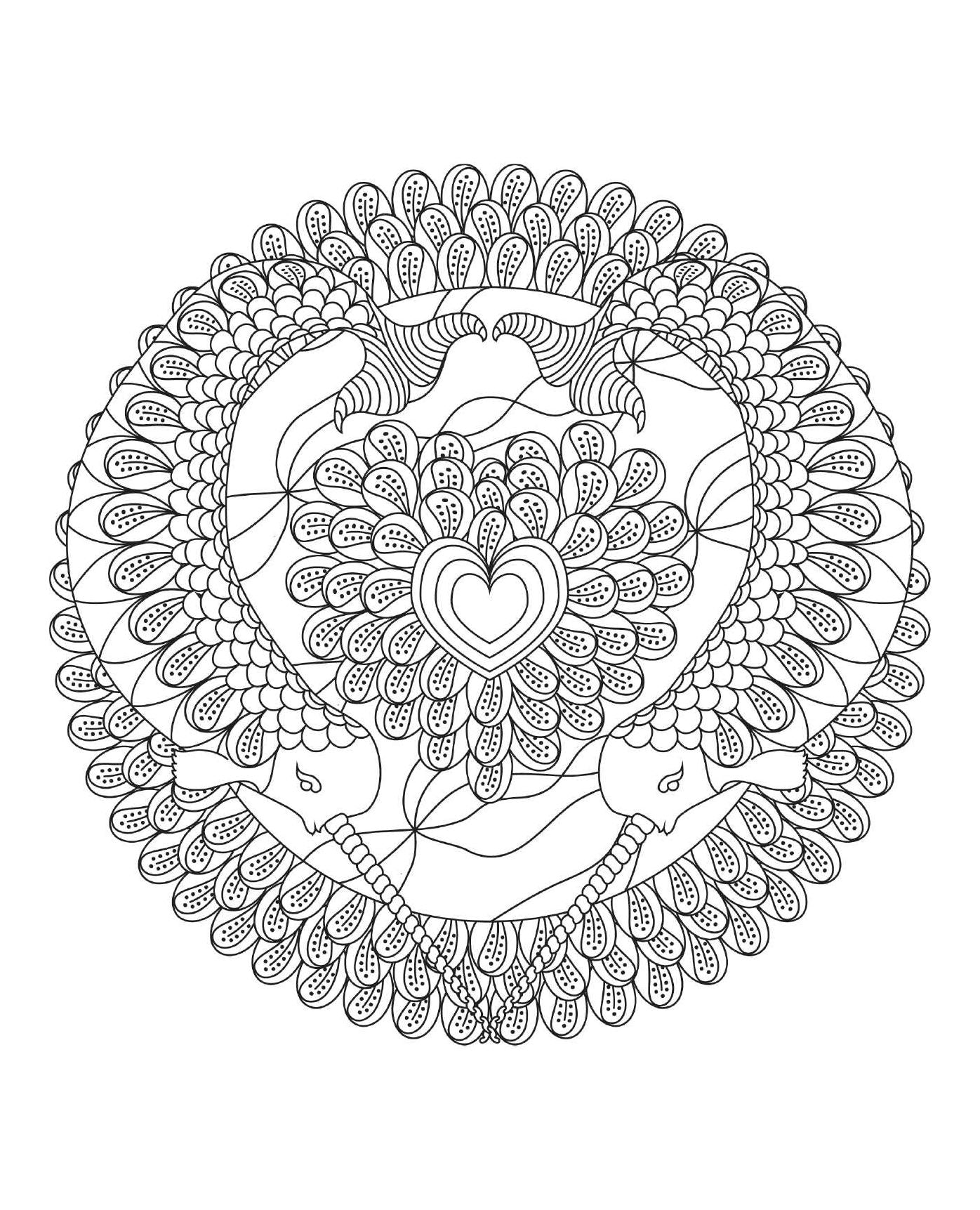Coloring Ocean Mandalas: 30 Hand-Drawn Designs for Mindful Relaxation