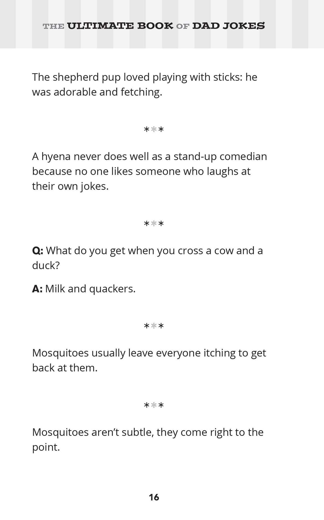 The Ultimate Book of Dad Jokes: 1,001+ Punny Jokes Your Pops Will Love Telling Over and Over and Over...