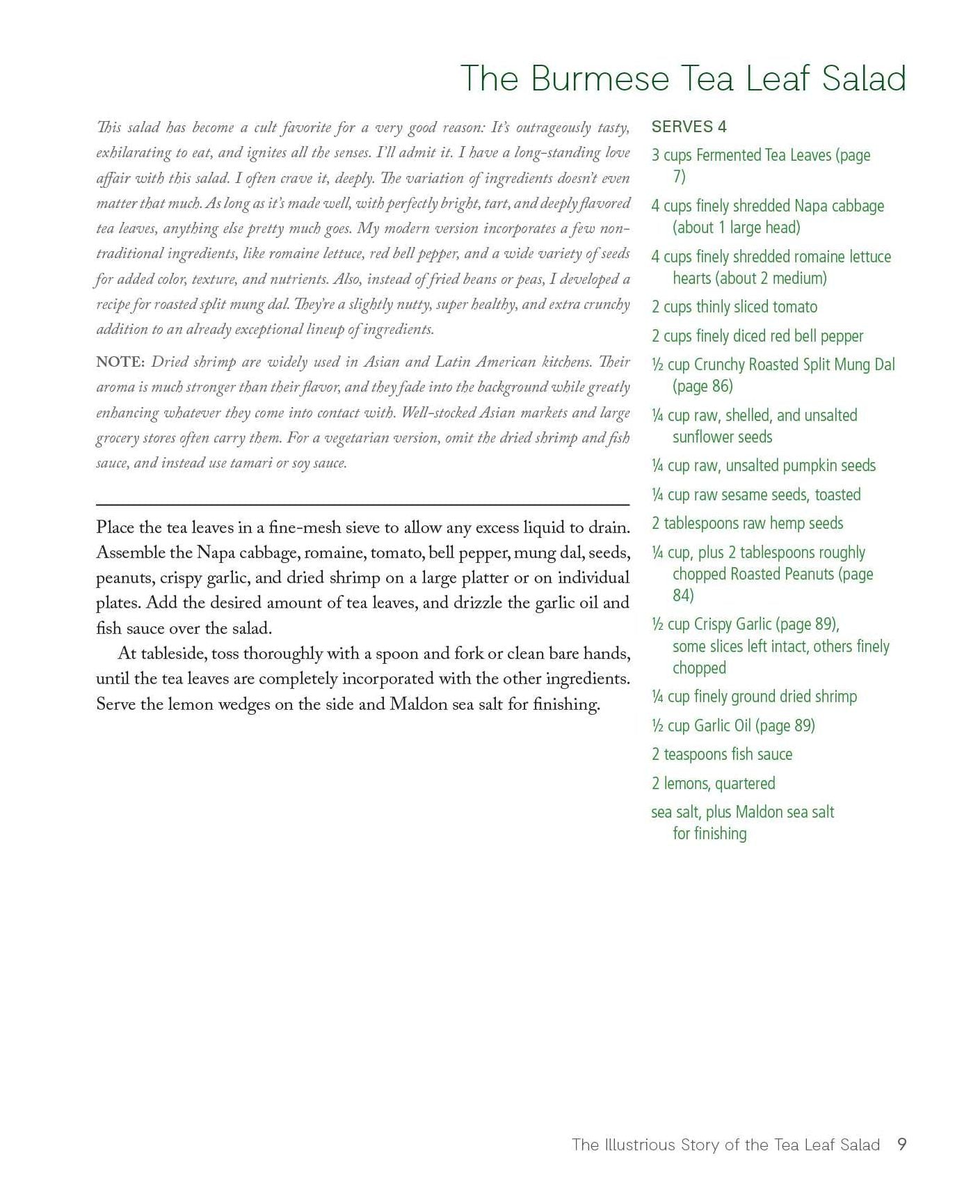 The Modern Salad: Innovative New American and International Recipes Inspired by Burma's Iconic Tea Leaf Salad