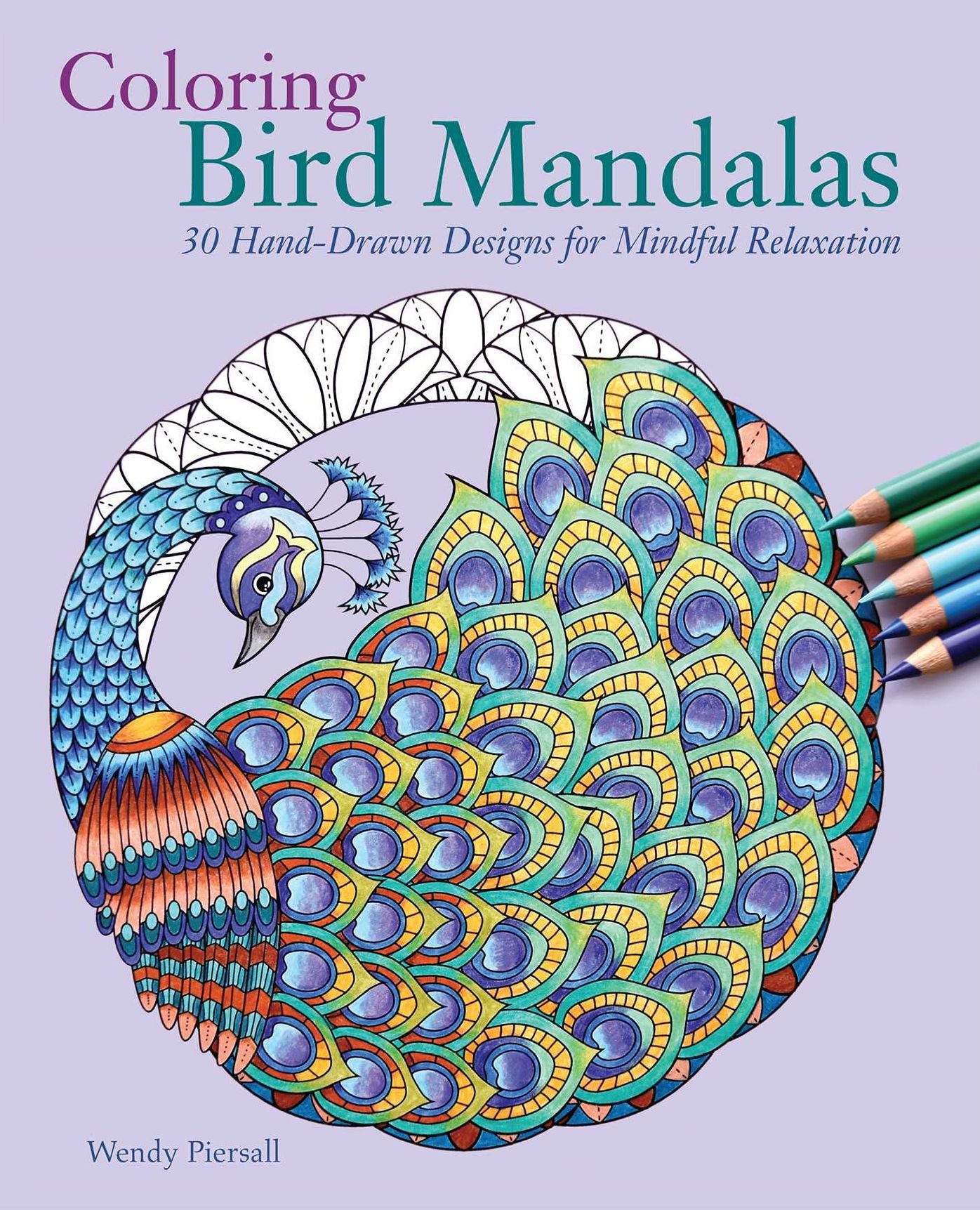 Coloring Bird Mandalas: 30 Hand-drawn Designs for Mindful Relaxation