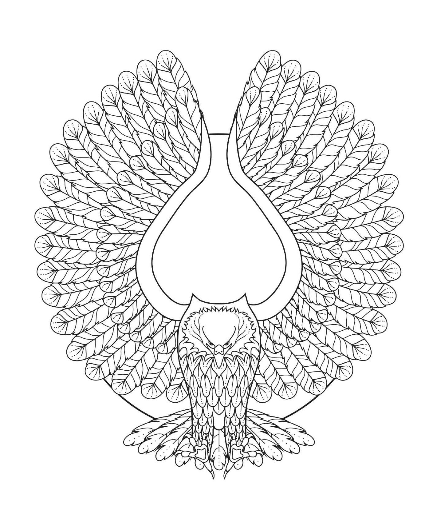 Coloring Bird Mandalas: 30 Hand-drawn Designs for Mindful Relaxation