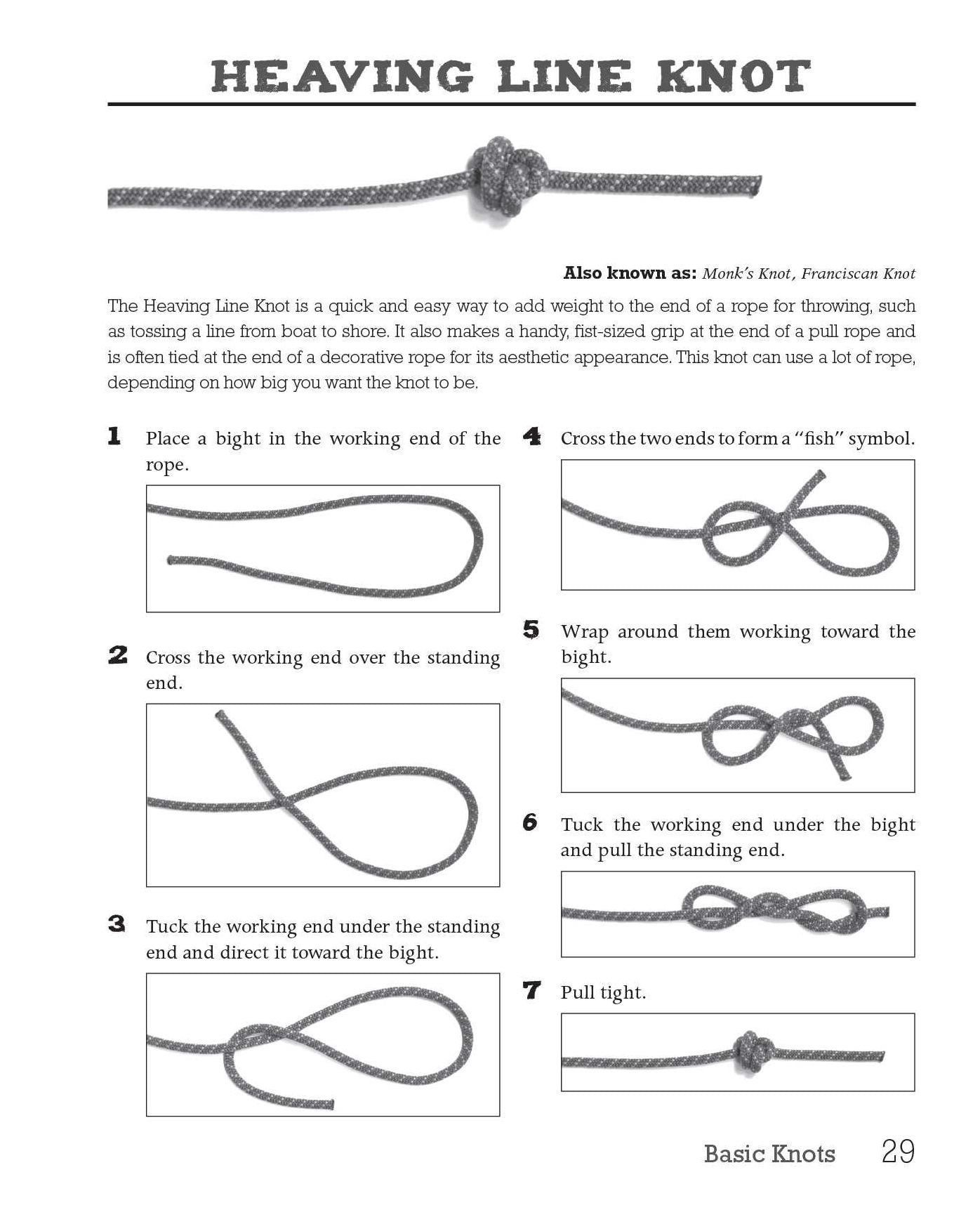 Prepper's Guide to Knots: The 100 Most Useful Tying Techniques for Surviving any Disaster