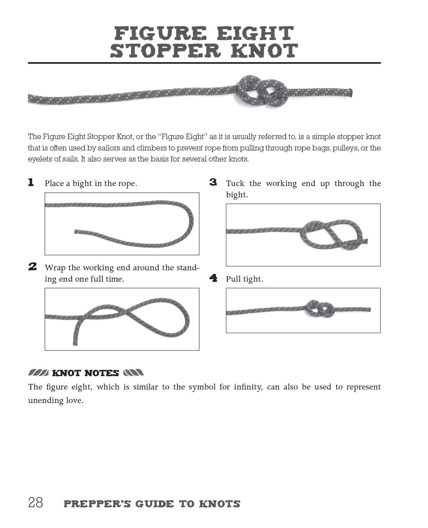 Prepper's Guide to Knots: The 100 Most Useful Tying Techniques for Surviving any Disaster
