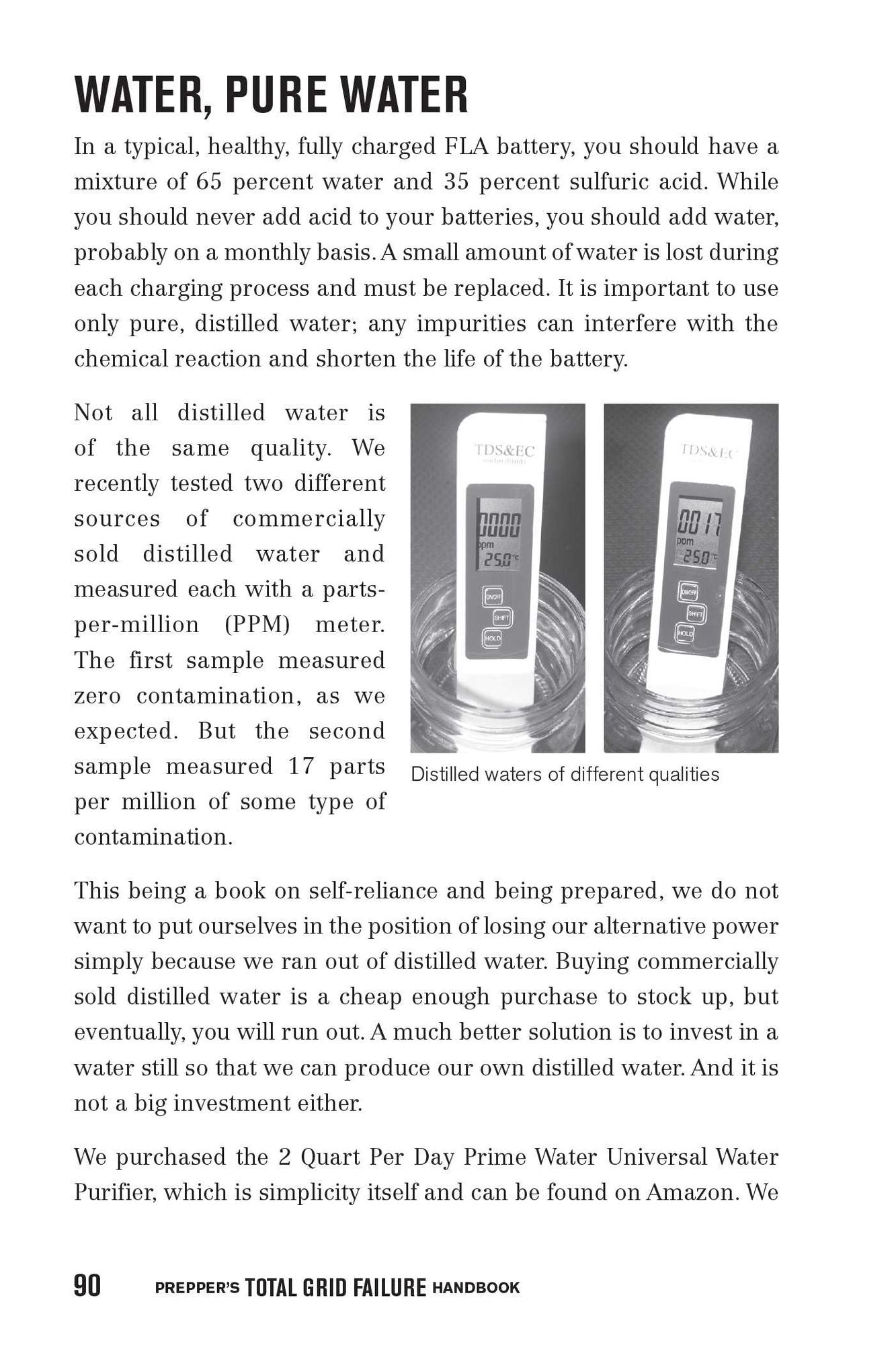 Prepper's Total Grid Failure Handbook: Alternative Power, Energy Storage, Low Voltage Appliances and Other Lifesaving Strategies for Self-Sufficient Living