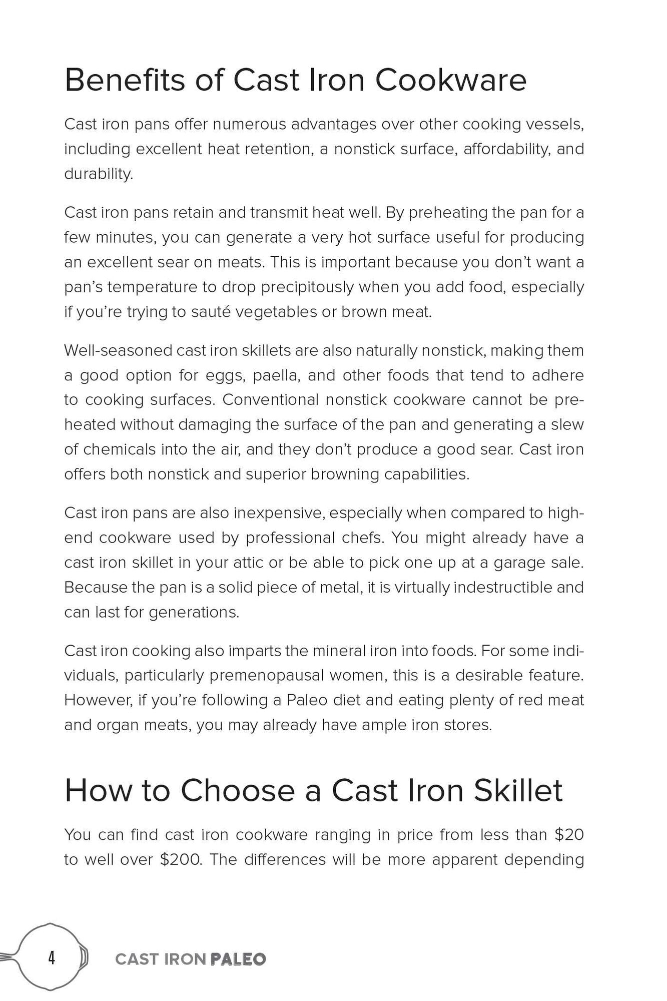 Cast Iron Paleo: 101 One-Pan Recipes for Quick-and-Delicious Meals plus Hassle-free Cleanup