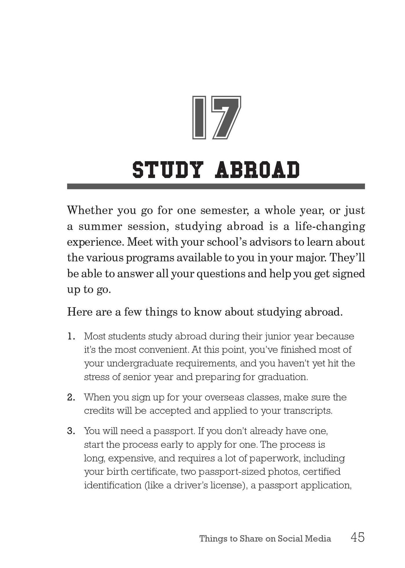 The College Bucket List: 101 Fun, Unforgettable and Maybe Even Life-Changing Things to Do Before Graduation Day