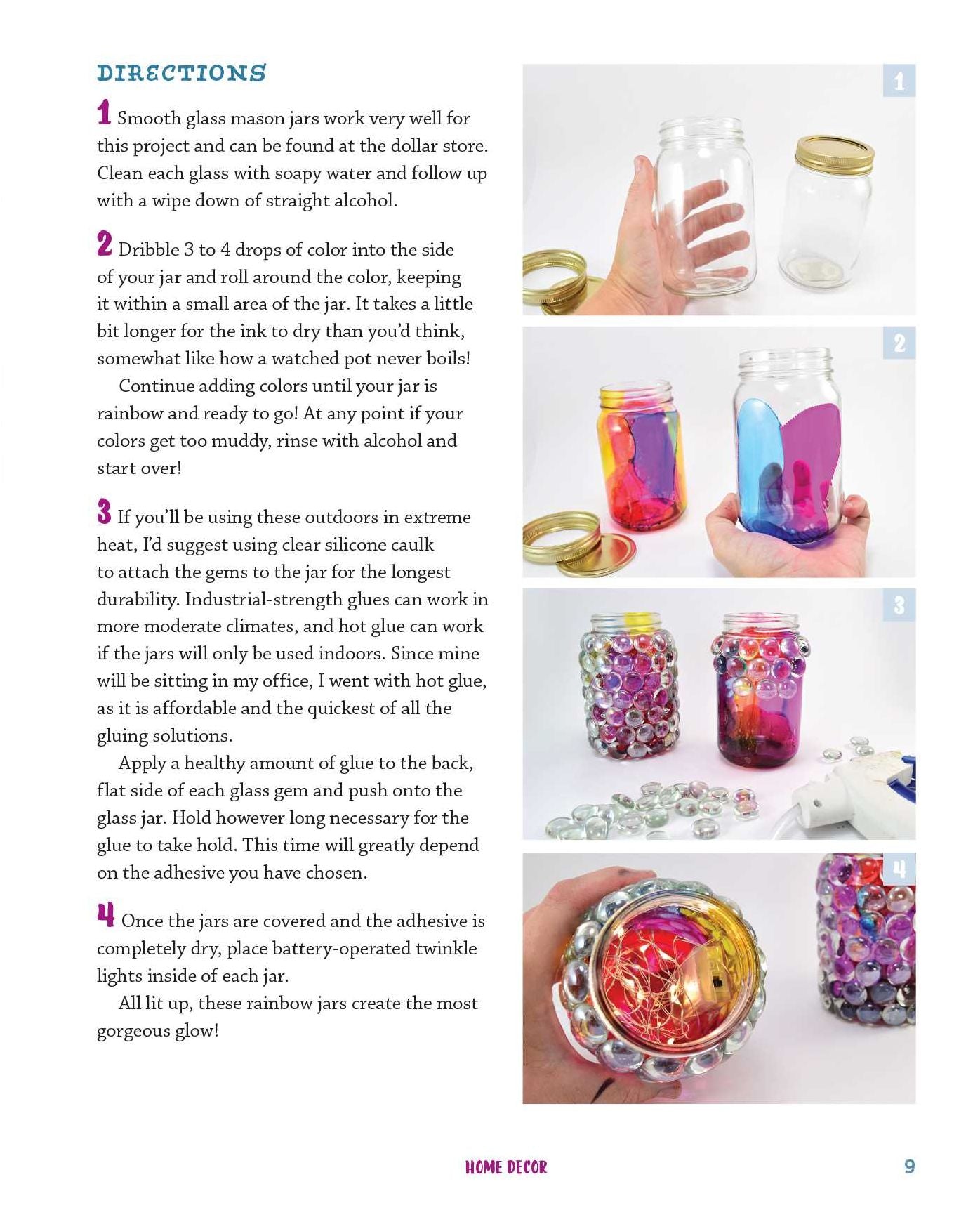 Crafting with Alcohol Inks: Creative Projects for Colorful Art, Furniture, Fashion, Gifts and Holiday Decor