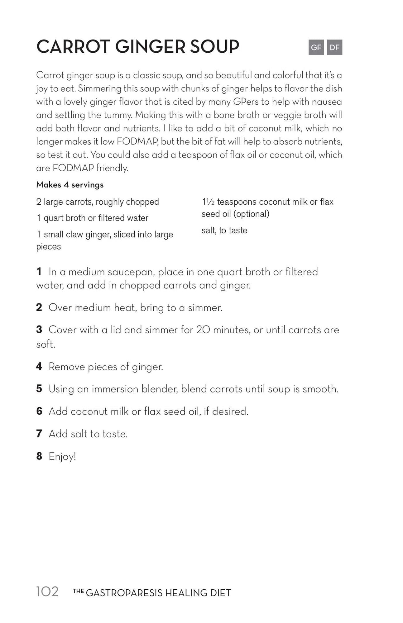 The Gastroparesis Healing Diet: A Guided Program for Promoting Gastric Relief, Reducing Symptoms and Feeling Great