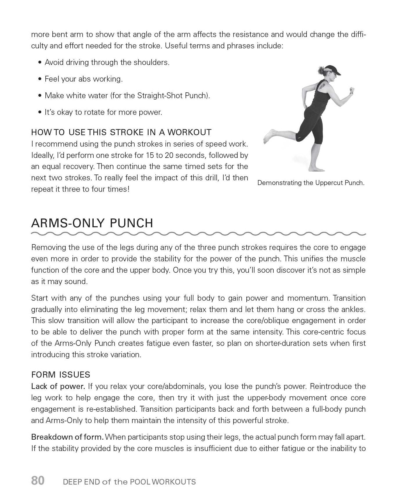 Deep End of the Pool Workouts: No-Impact Interval Training and Strength Exercises