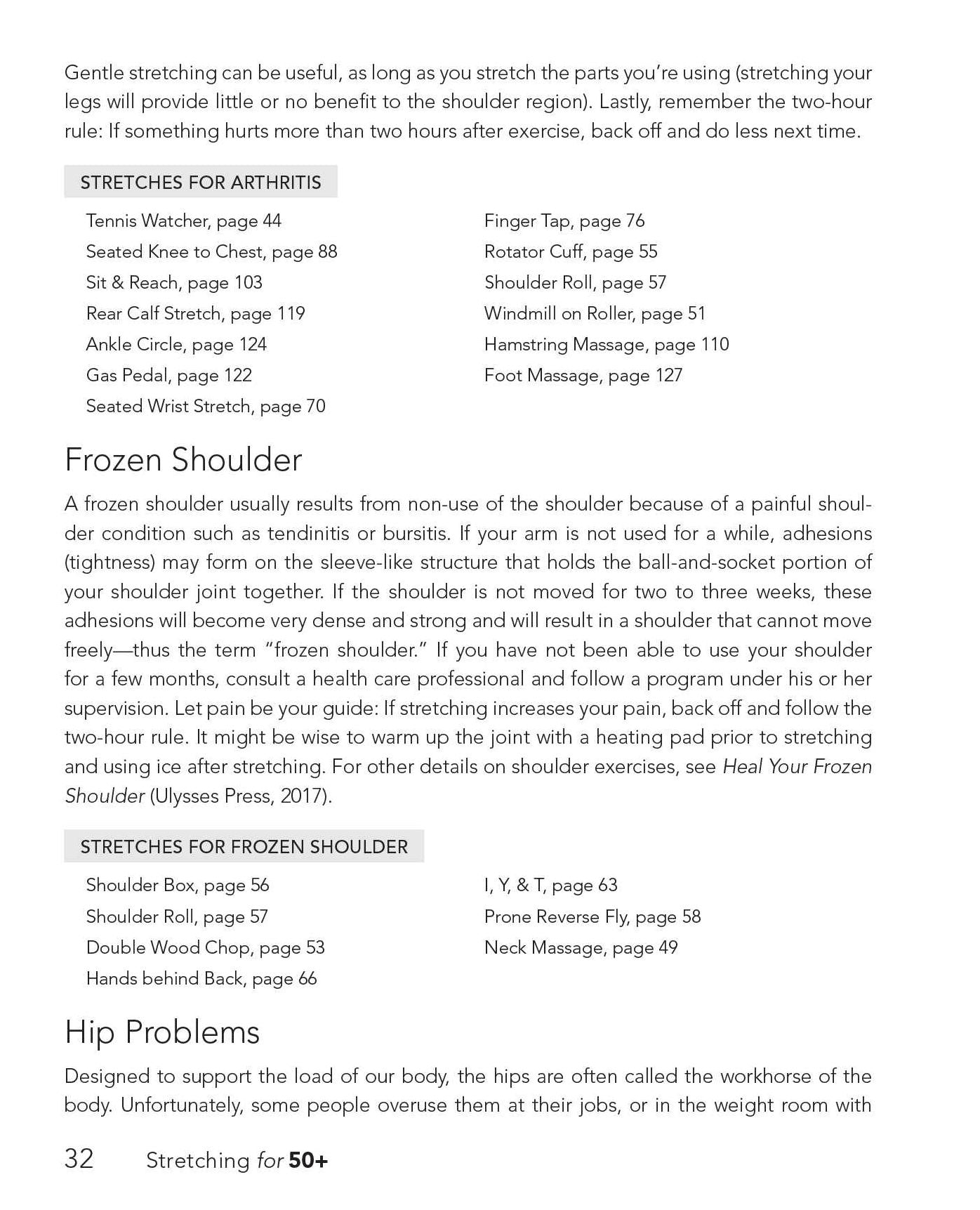 Stretching for 50+: A Customized Program for Increasing Flexibility, Avoiding Injury and Enjoying an Active Lifestyle