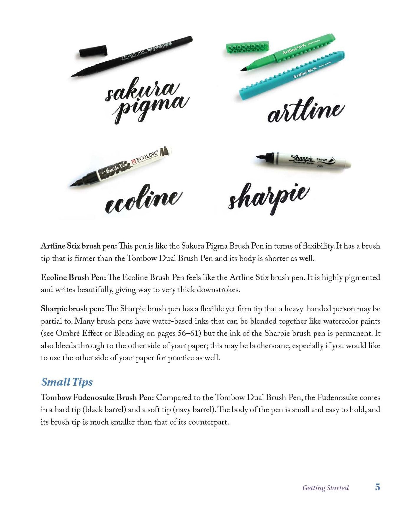 Brush Pen Lettering: A Step-by-Step Workbook for Learning Decorative Scripts and Creating Inspired Styles