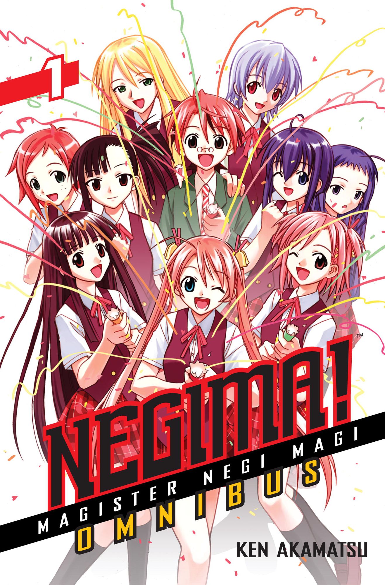 Negima! Omnibus: Volume 1,2,3