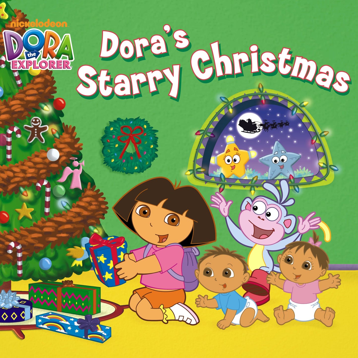 Dora's Starry Christmas (Dora the Explorer) (PagePerfect NOOK Book)