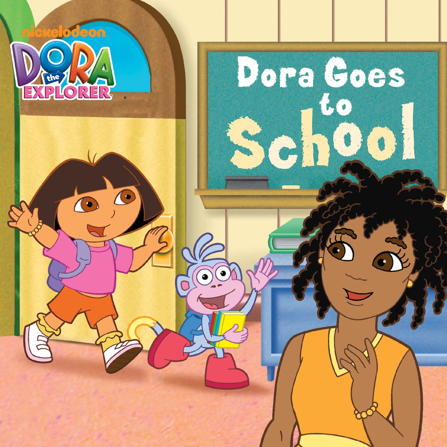 Dora Goes to School (Dora the Explorer) (PagePerfect NOOK Book)