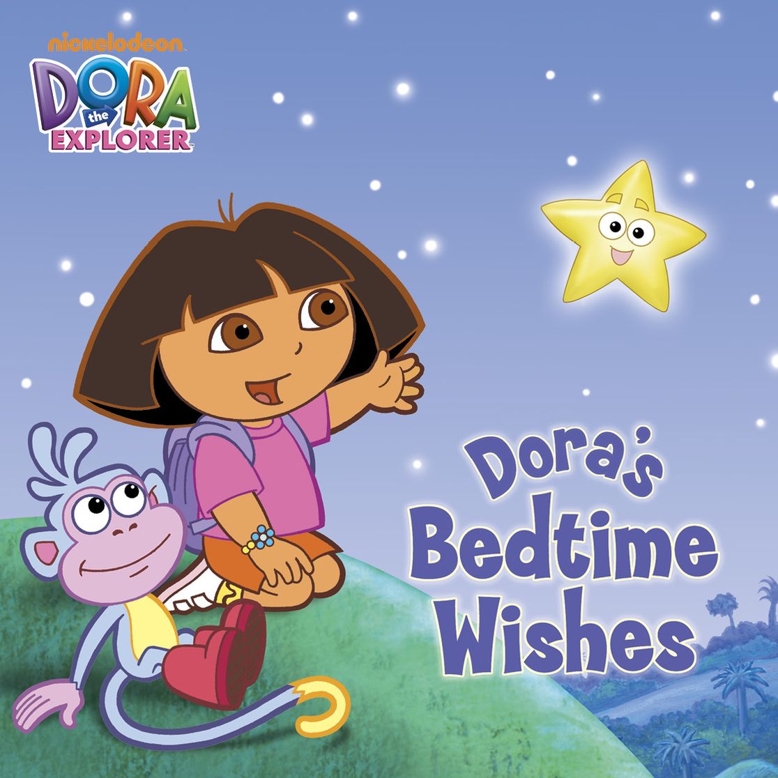 Dora's Bedtime Wishes (Dora the Explorer) (PagePerfect NOOK Book)