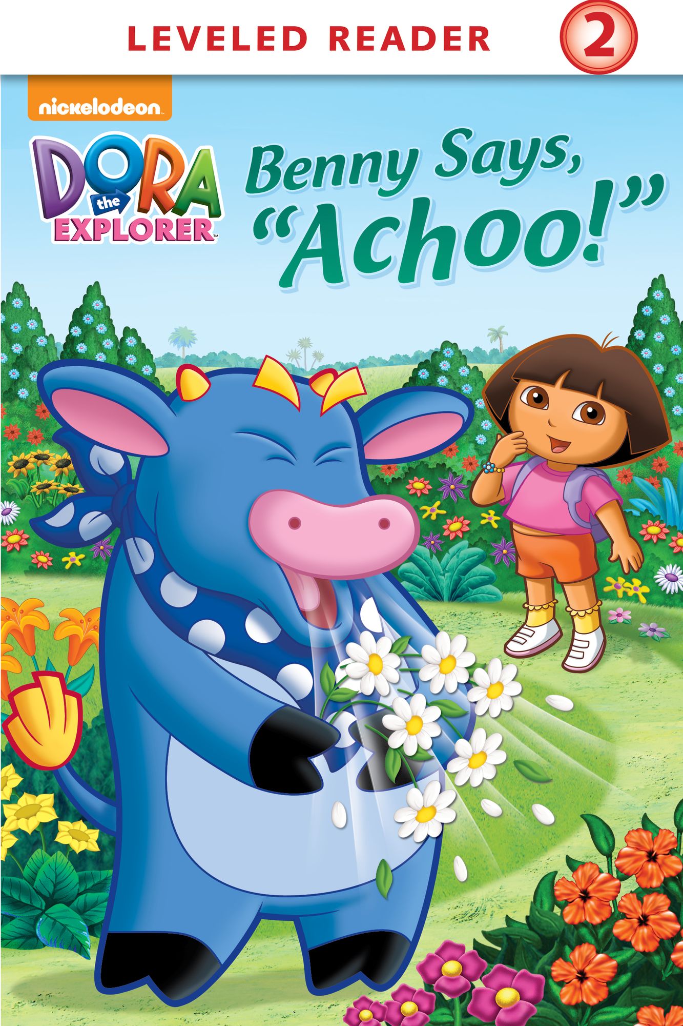 Benny Says 'Achoo!' (Dora the Explorer) (PagePerfect NOOK Book)