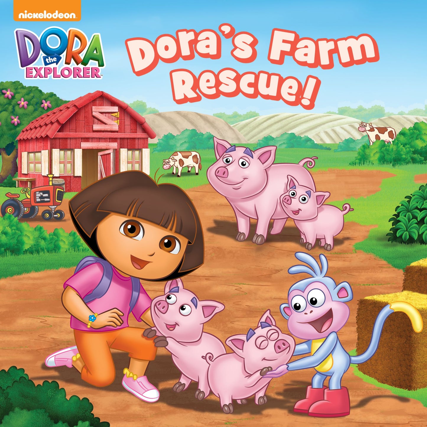 Dora's Farm Rescue! (Dora the Explorer) (PagePerfect NOOK Book)