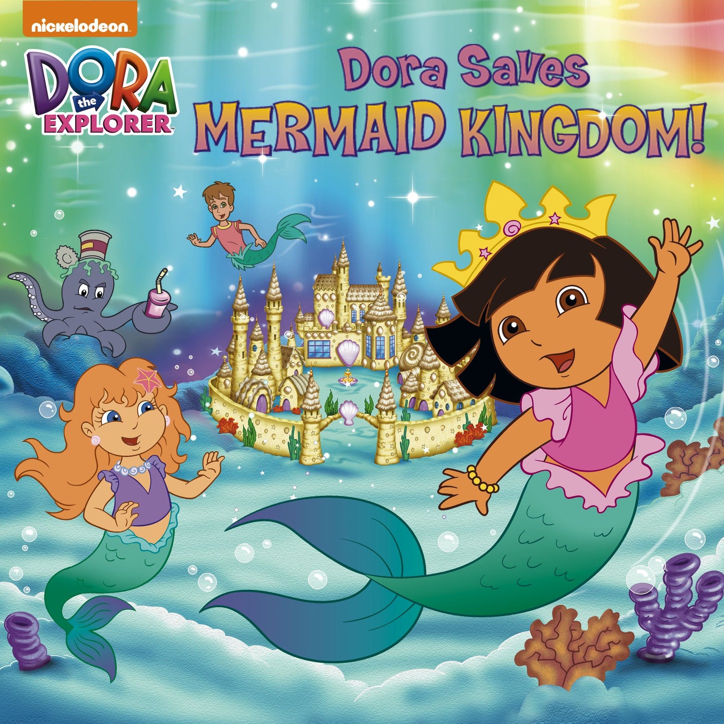 Dora Saves Mermaid Kingdom (Dora the Explorer) (PagePerfect NOOK Book)