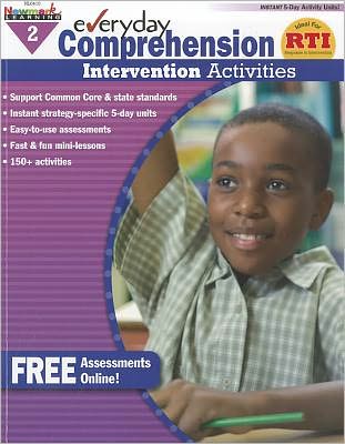 Everyday Comprehension Intervention Activities Grade 2 Book